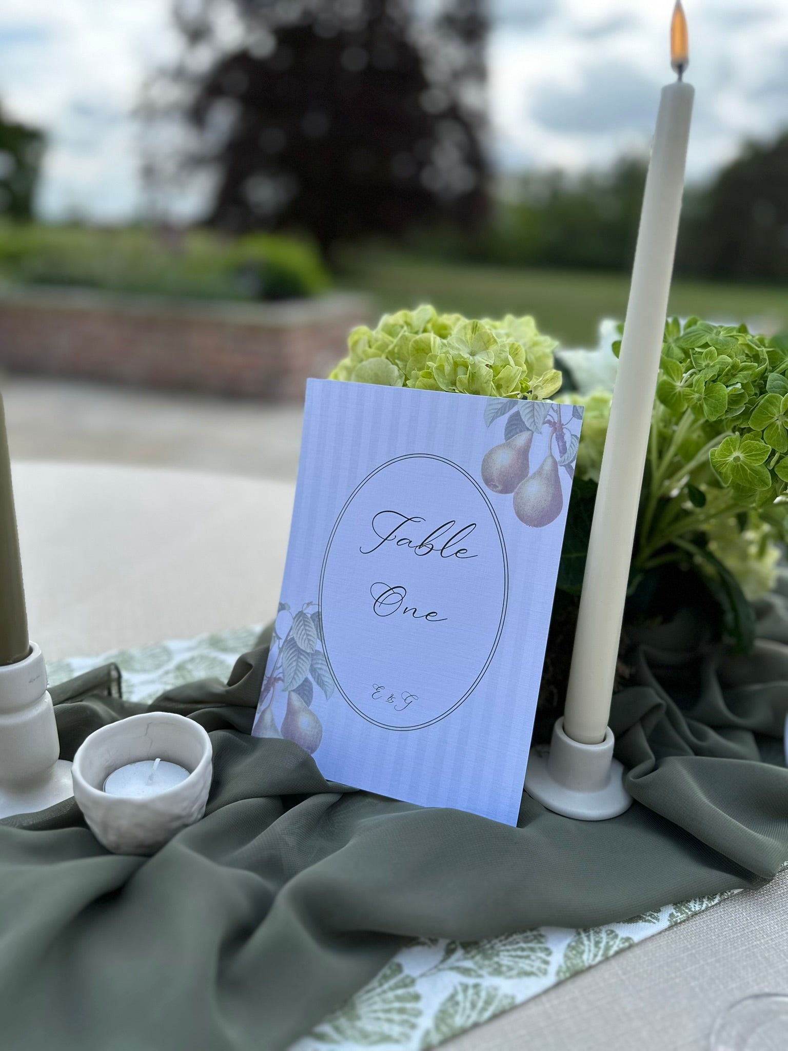 Ella Table Number