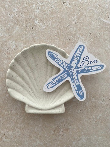 Seashell Place Card