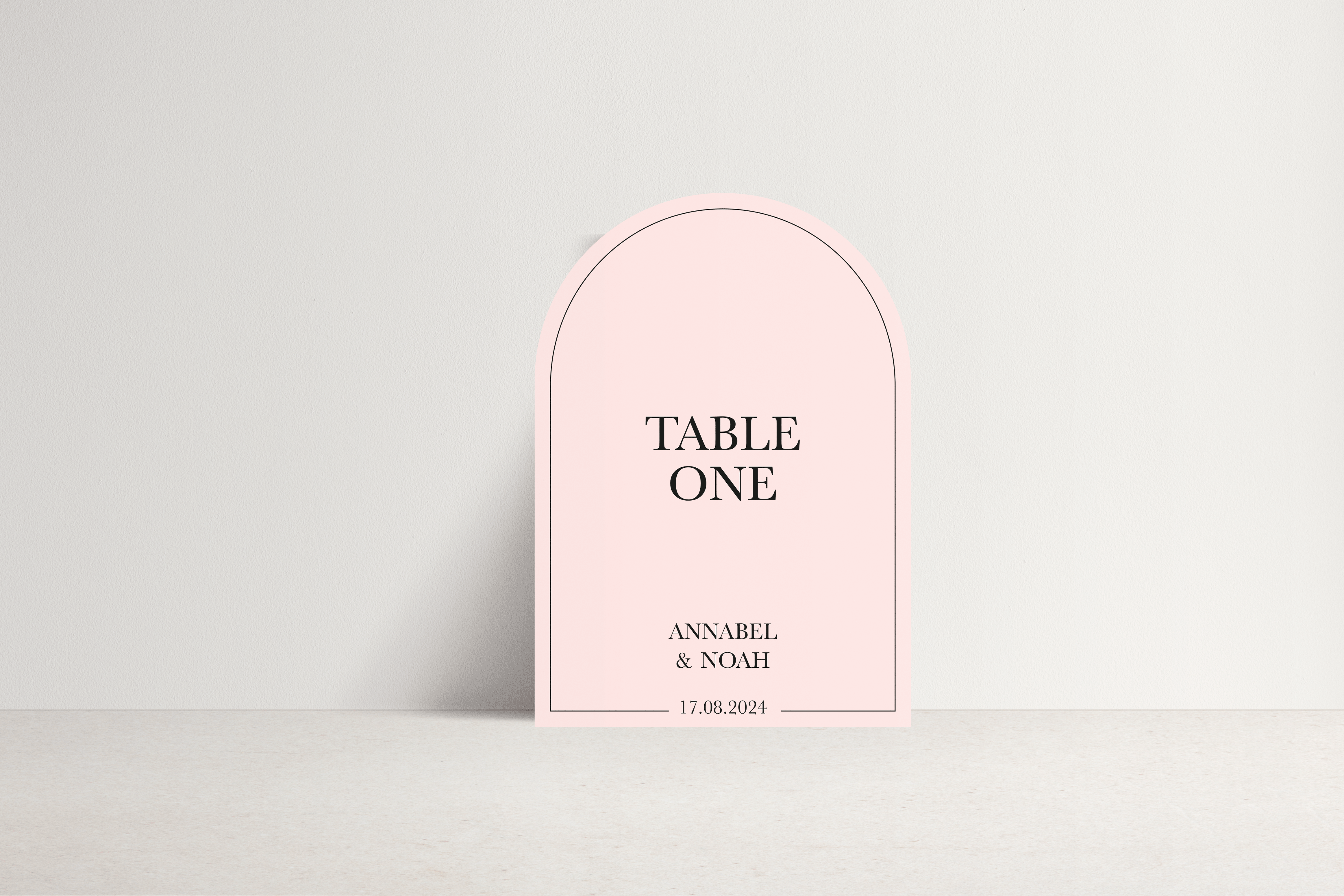 Annabel Table Number