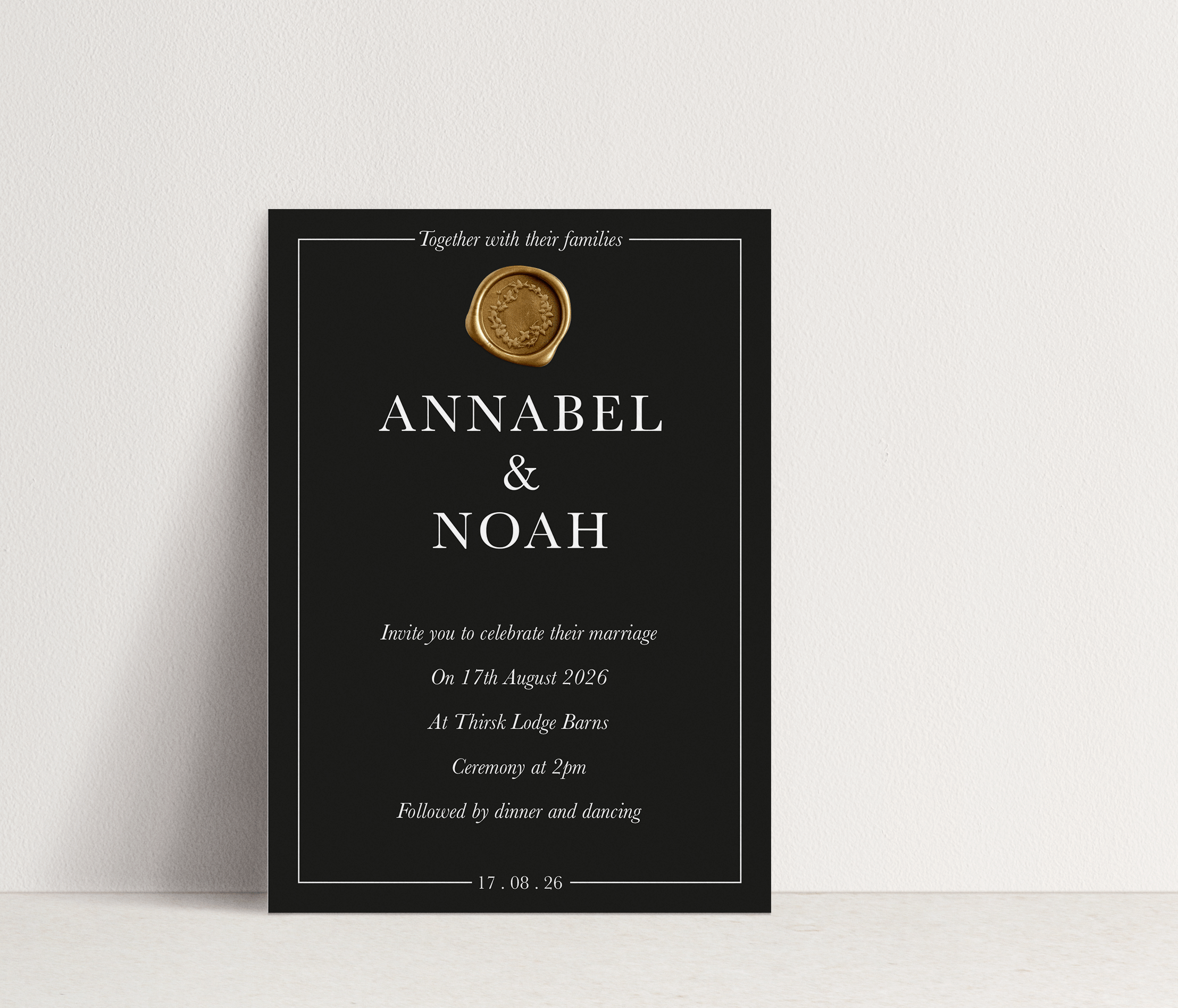 Annabel Invitation ~ 1 card