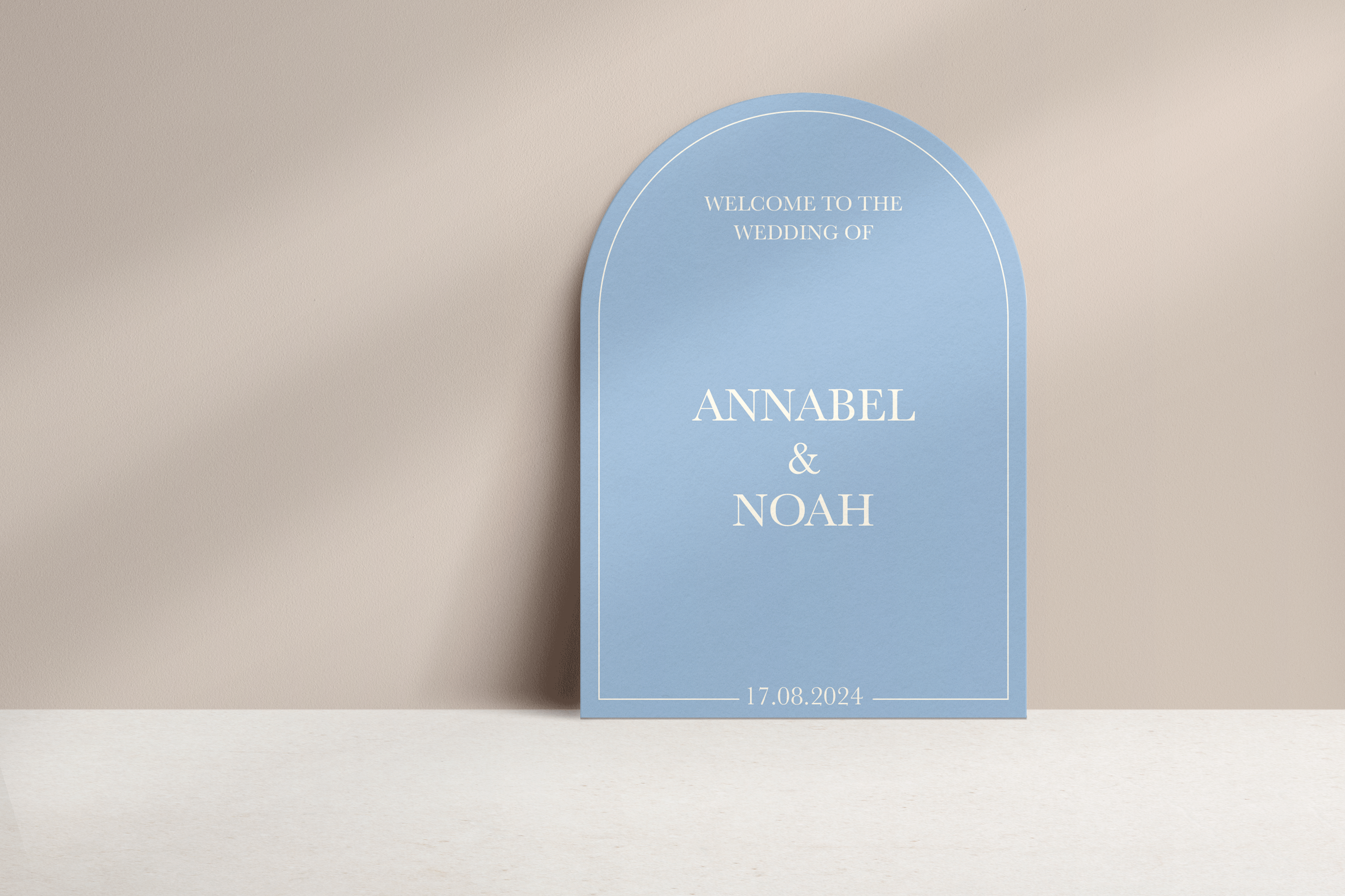 Annabel Welcome Sign