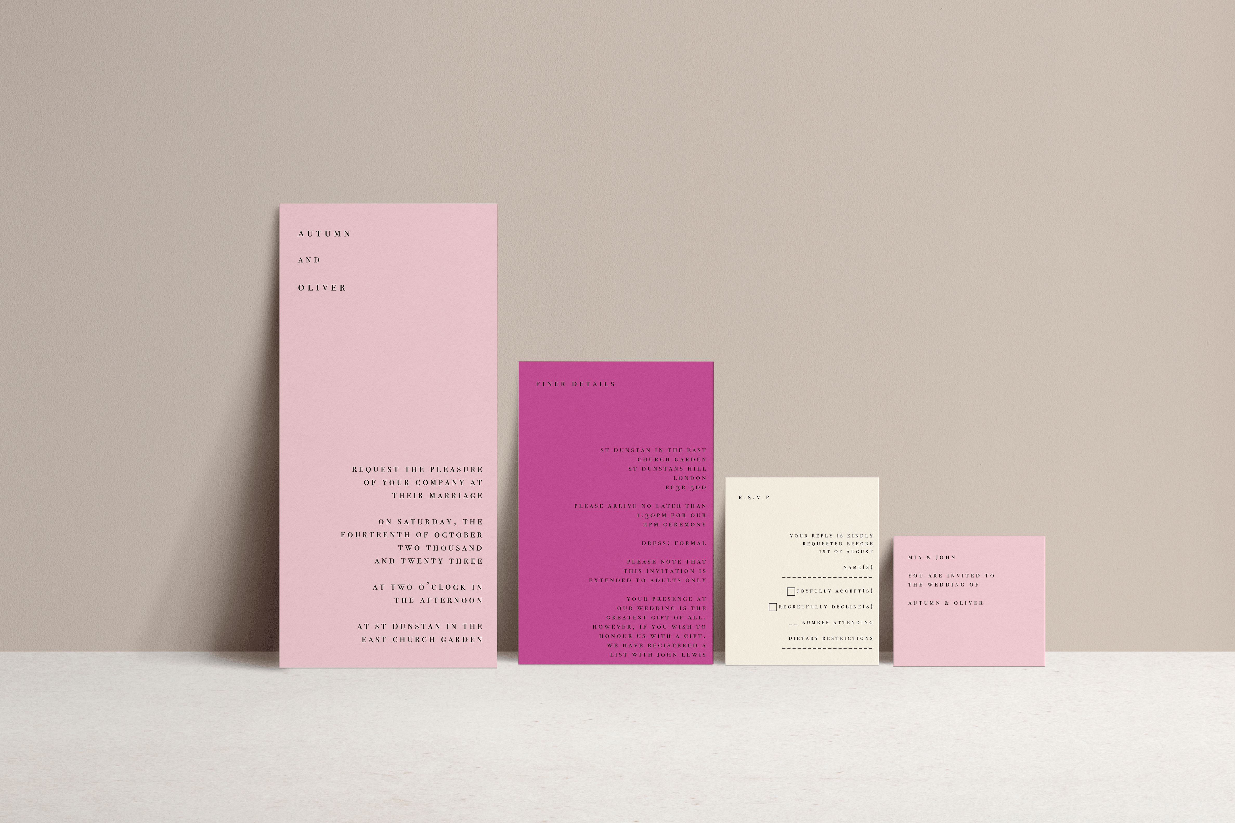 Autumn Invitation