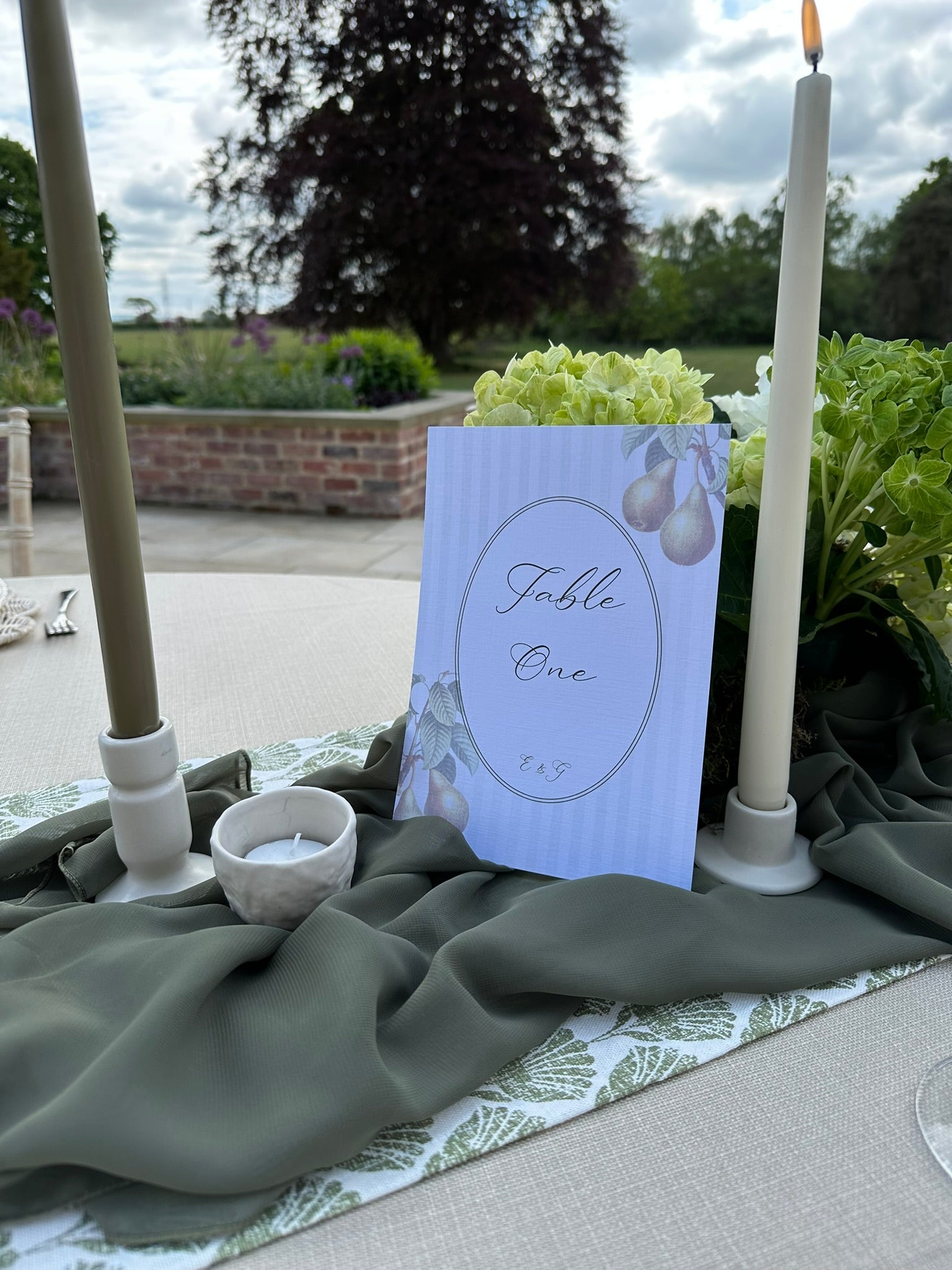 Ella Table Number