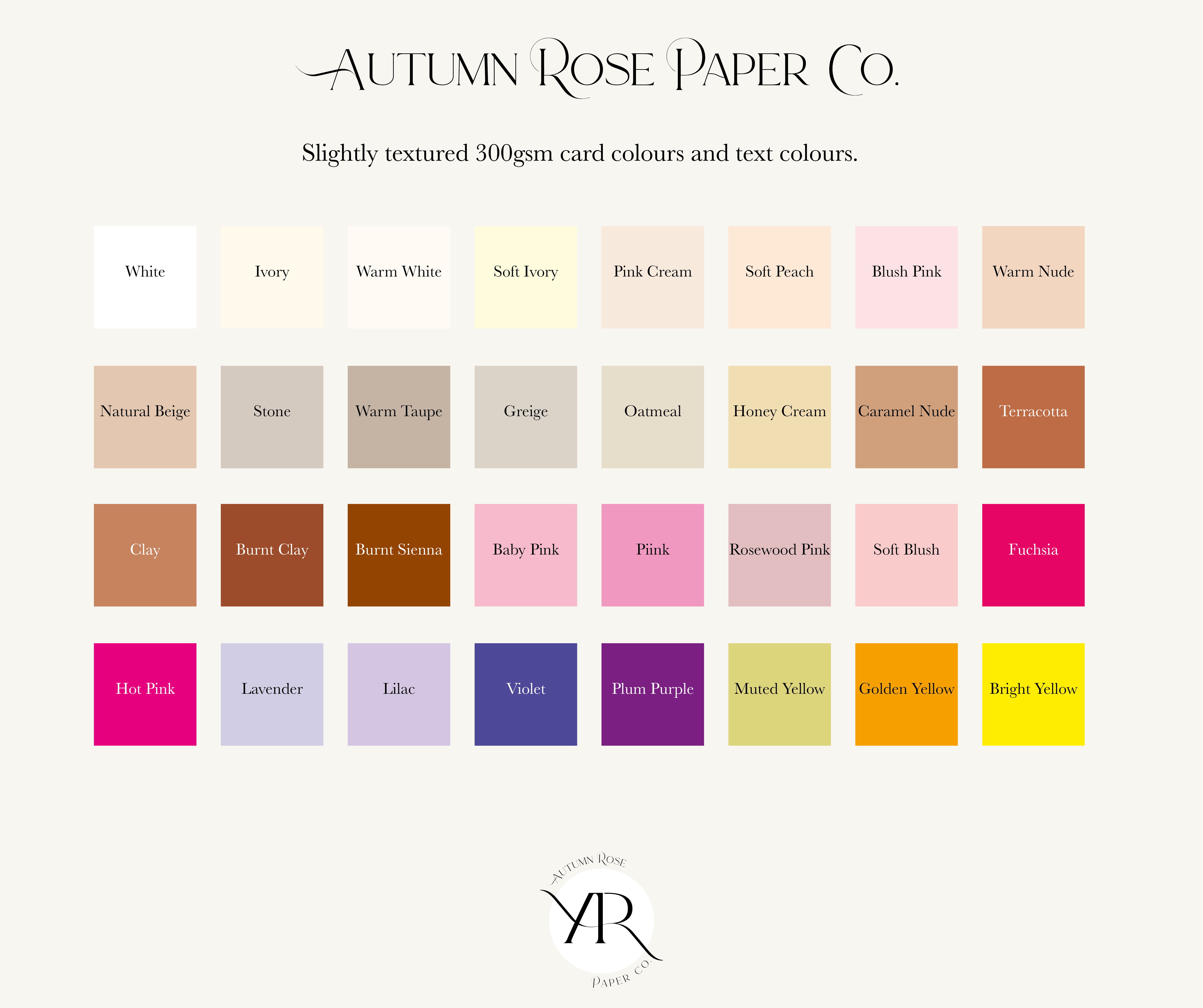 Autumn Invitation ~ 1 card