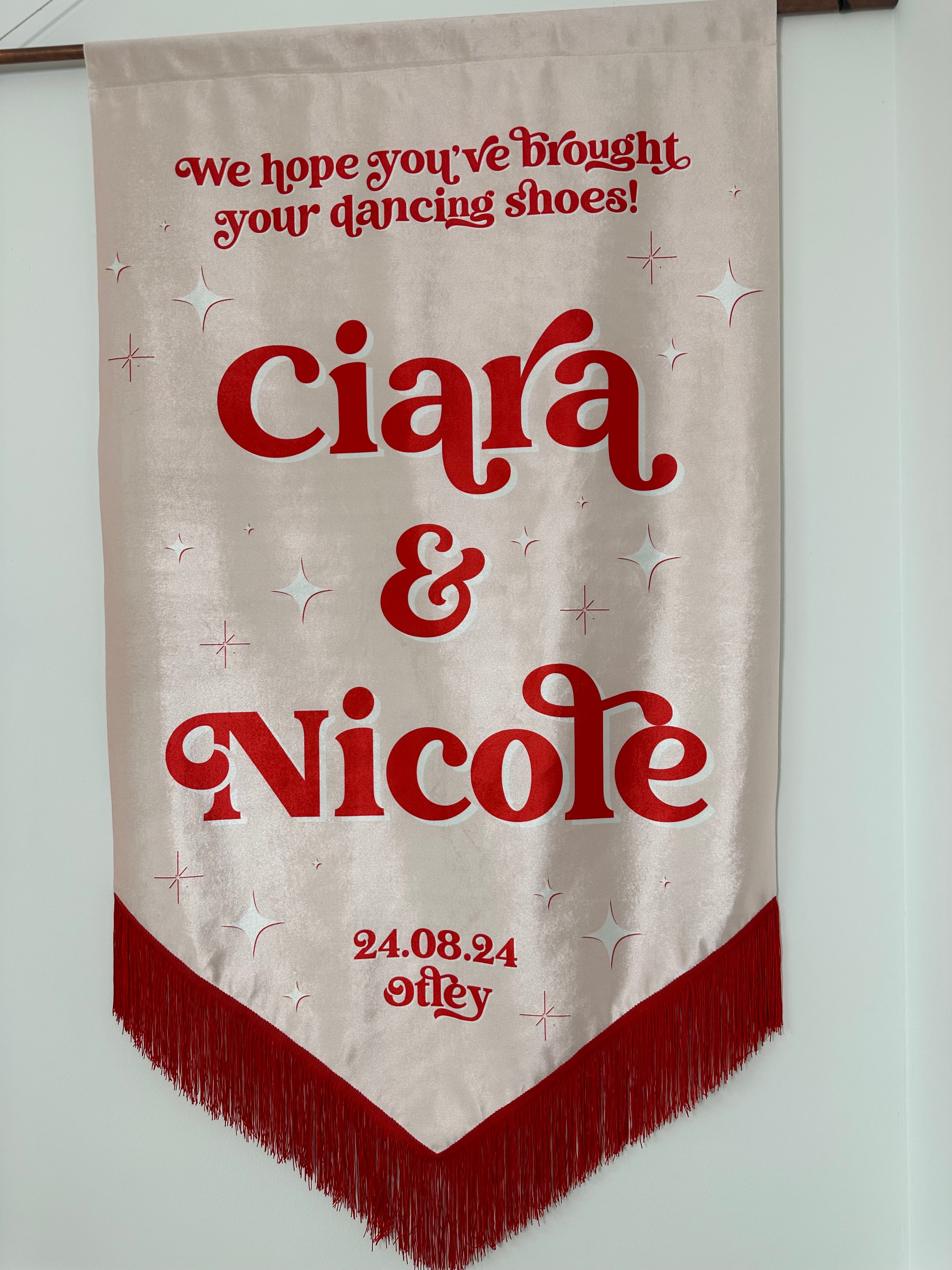 Custom velvet wedding banner, Personalized wedding decor, Luxury wedding banner, Velvet wedding sign, Elegant wedding decoration, Custom wedding signage, Velvet ceremony banner, Wedding name banner, Romantic wedding decor, Personalized wedding banner, Customized velvet sign, Wedding aisle banner, Sophisticated wedding decor, Premium velvet banner, Wedding reception sign.