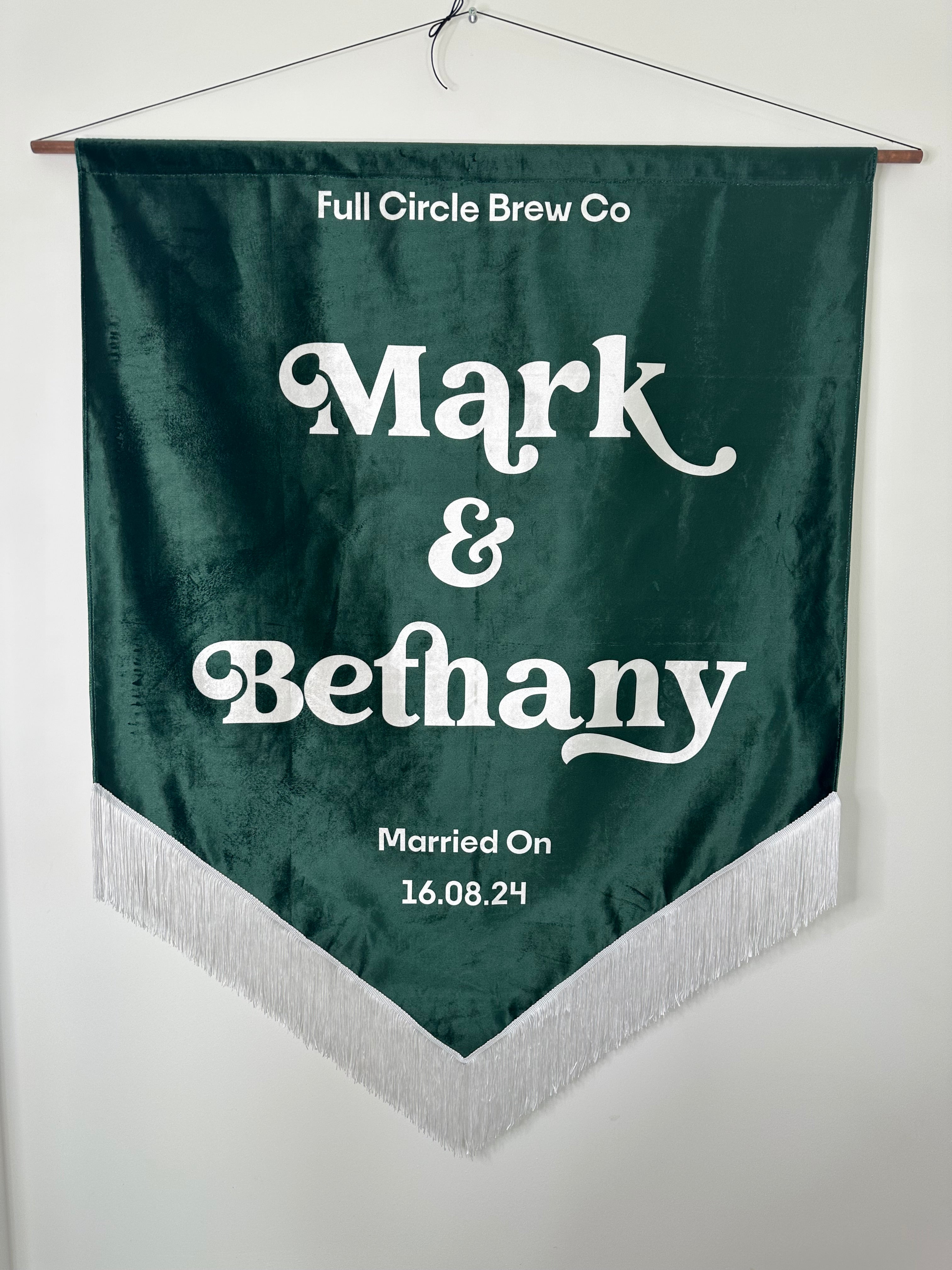 Custom velvet wedding banner, Personalized wedding decor, Luxury wedding banner, Velvet wedding sign, Elegant wedding decoration, Custom wedding signage, Velvet ceremony banner, Wedding name banner, Romantic wedding decor, Personalized wedding banner, Customized velvet sign, Wedding aisle banner, Sophisticated wedding decor, Premium velvet banner, Wedding reception sign.