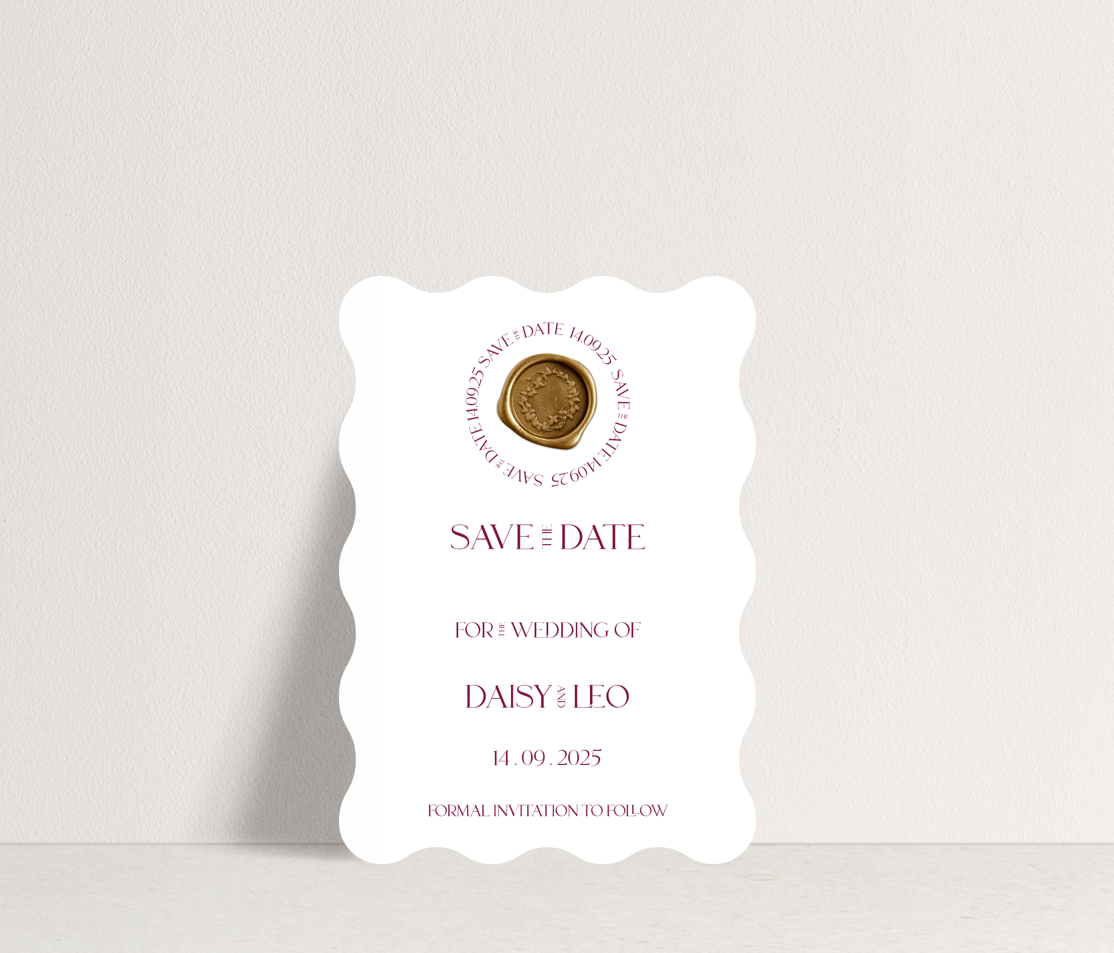 Daisy ~ Save The Date