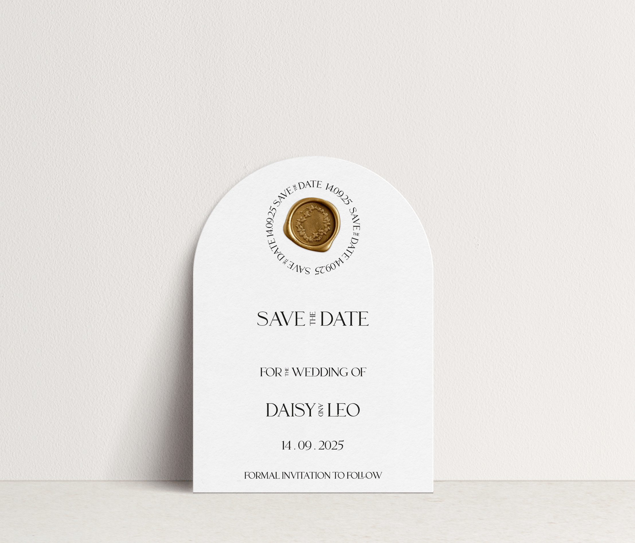 Daisy ~ Save The Date Arch