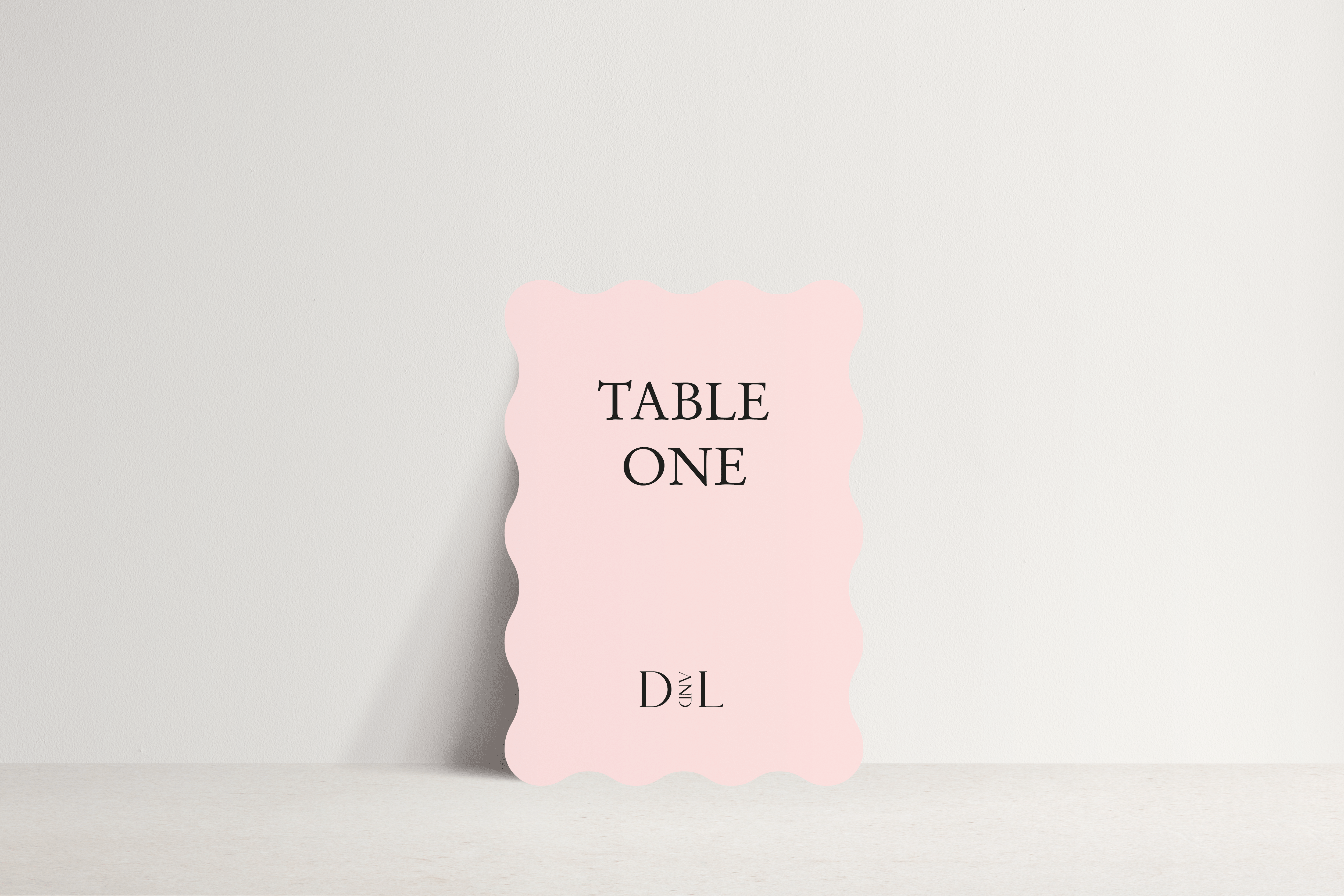 Daisy Table Number