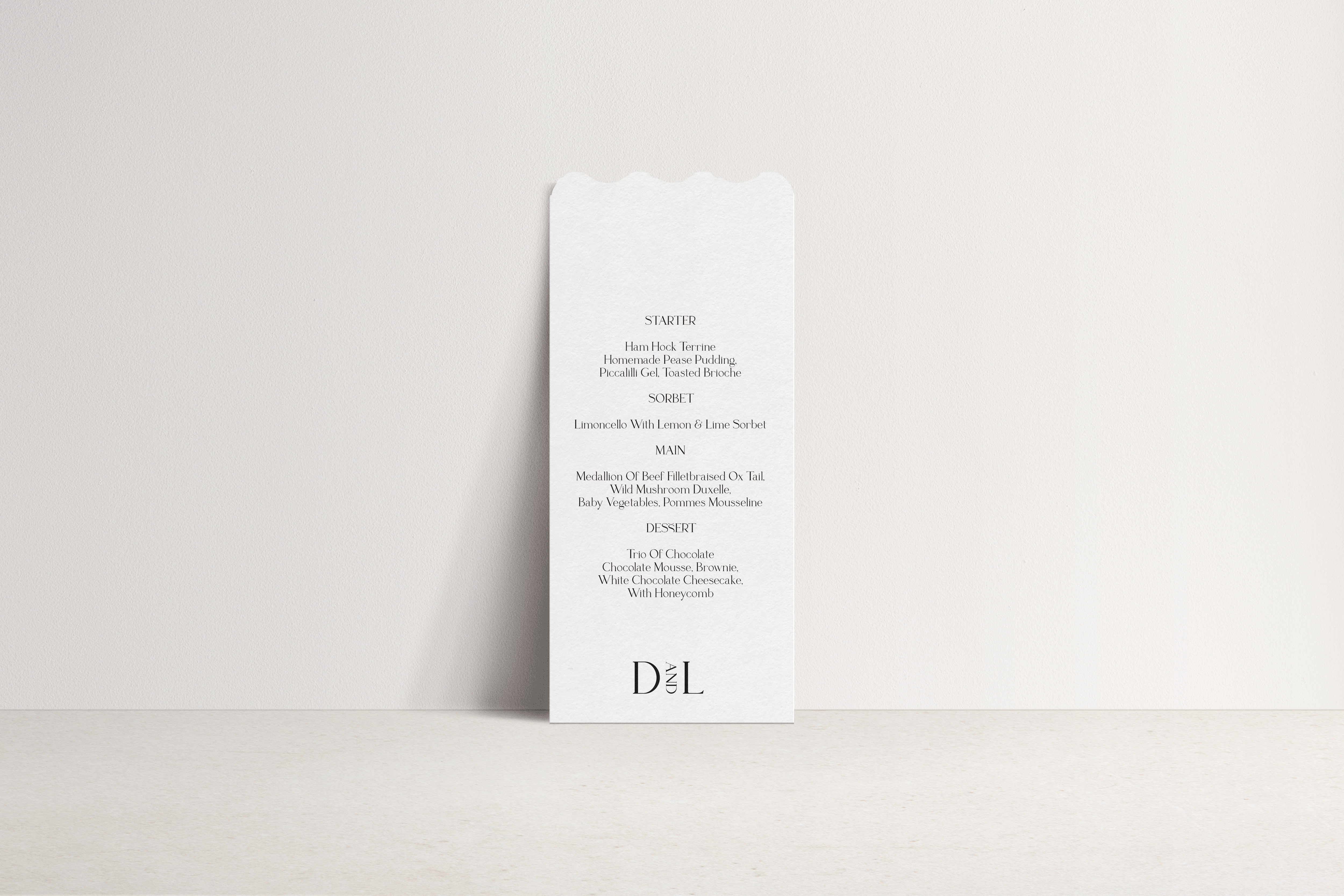 Daisy Menu