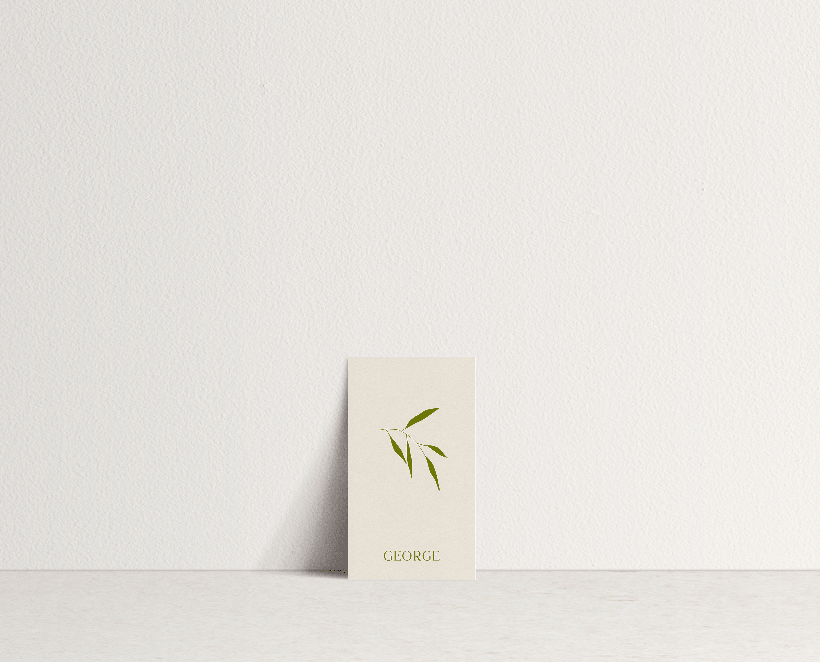 Evie Name Card