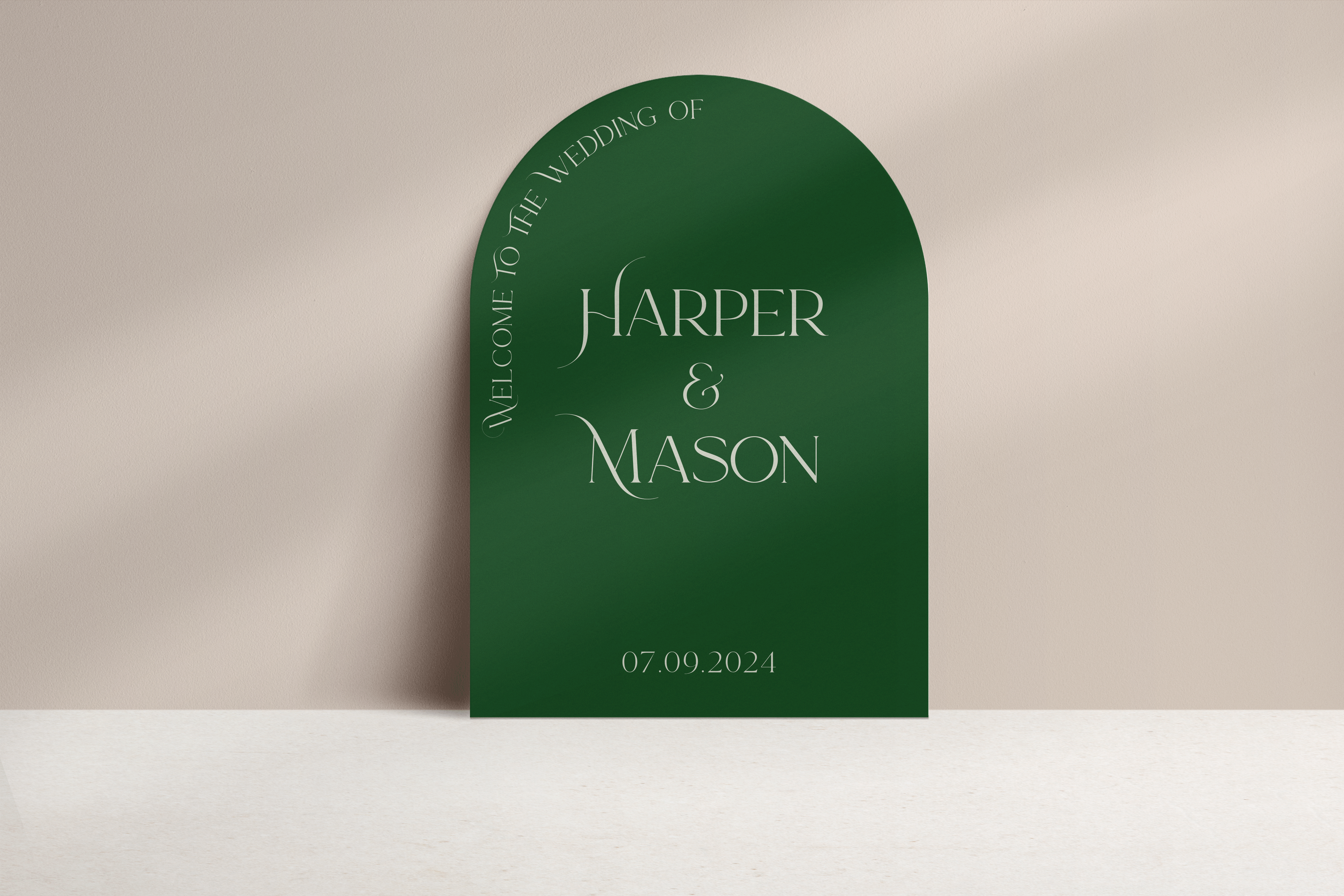 Harper Welcome Sign