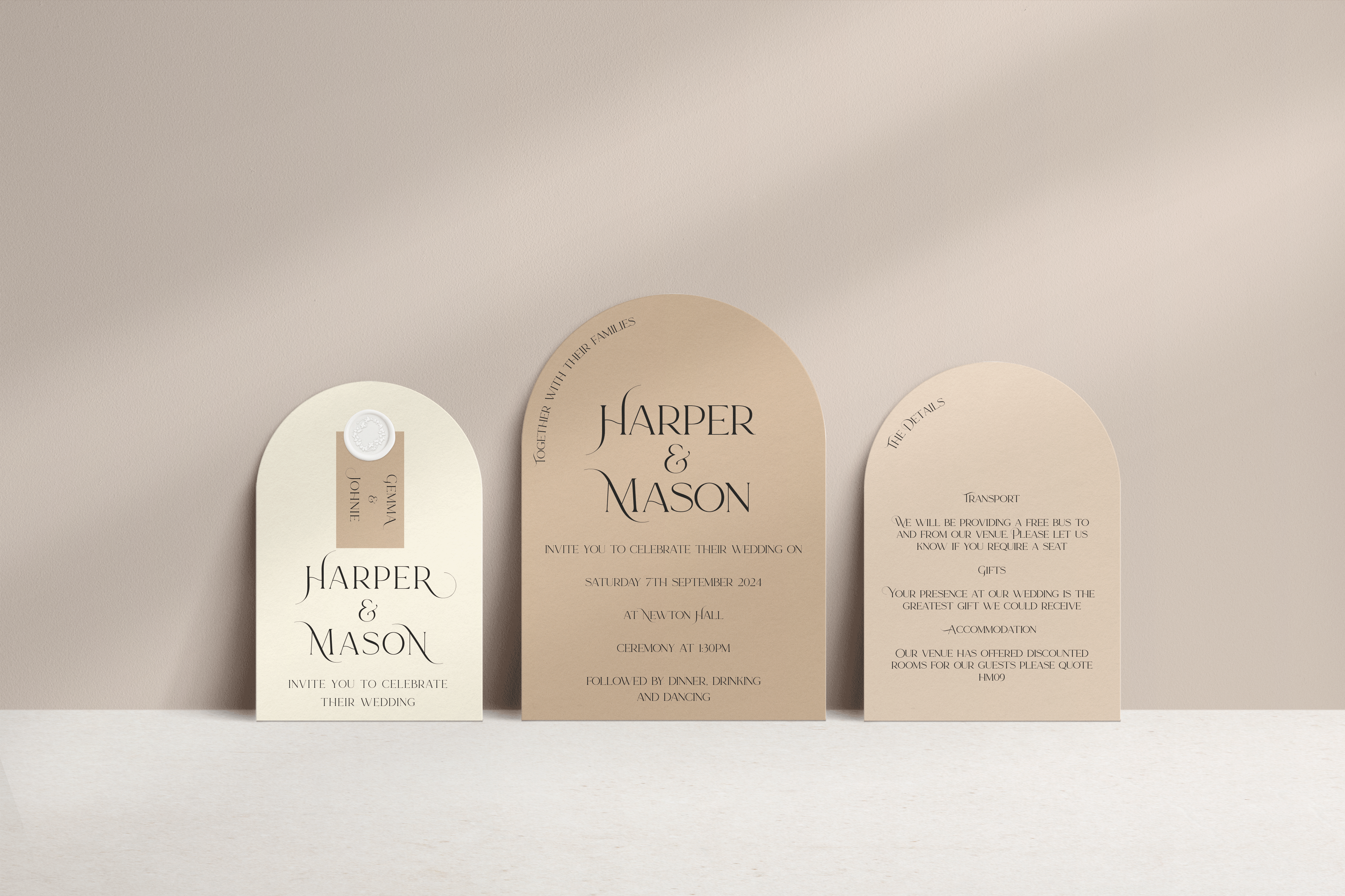 Harper Invitation Set