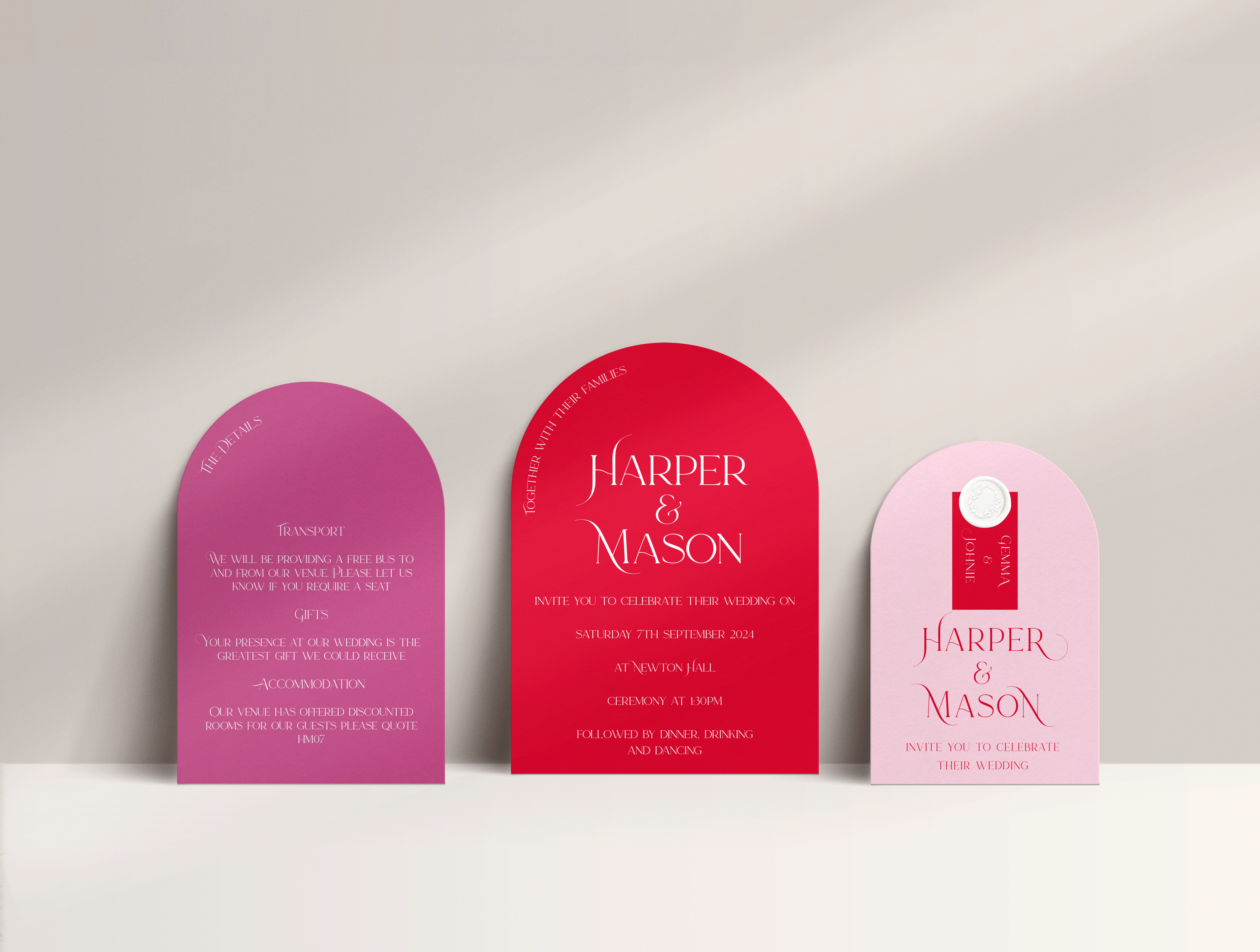 Harper Invitation Set