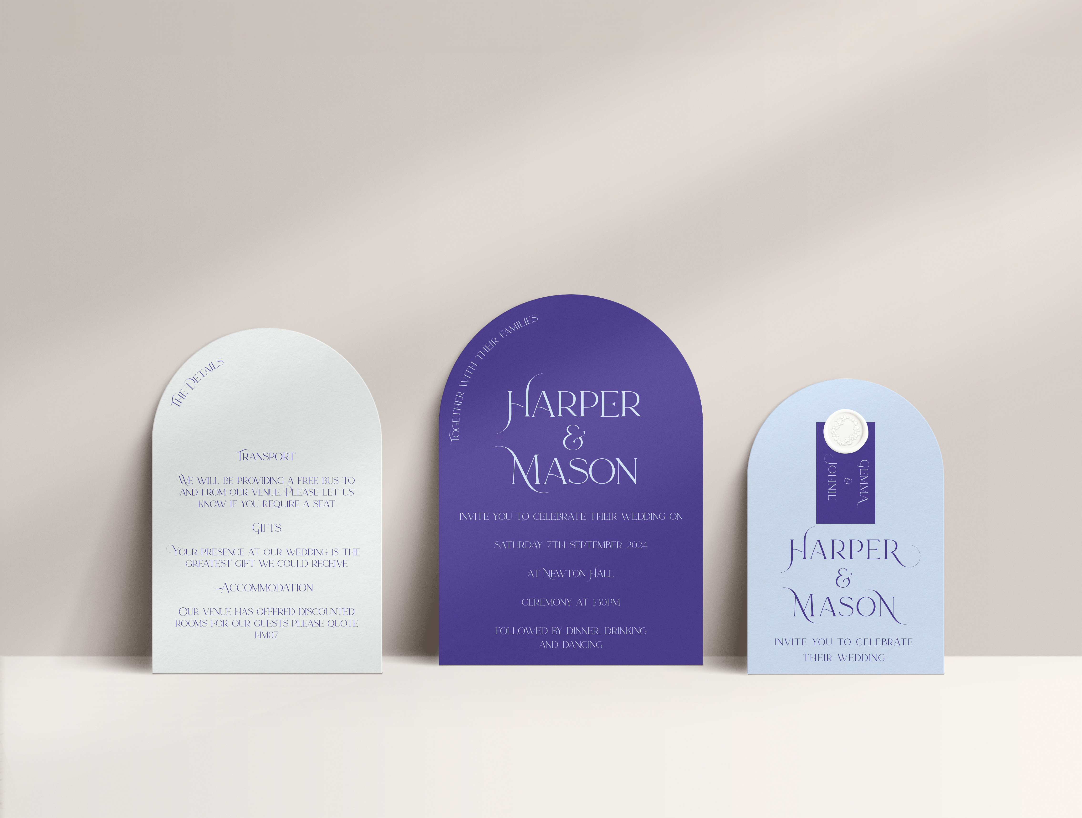 Harper Invitation Set