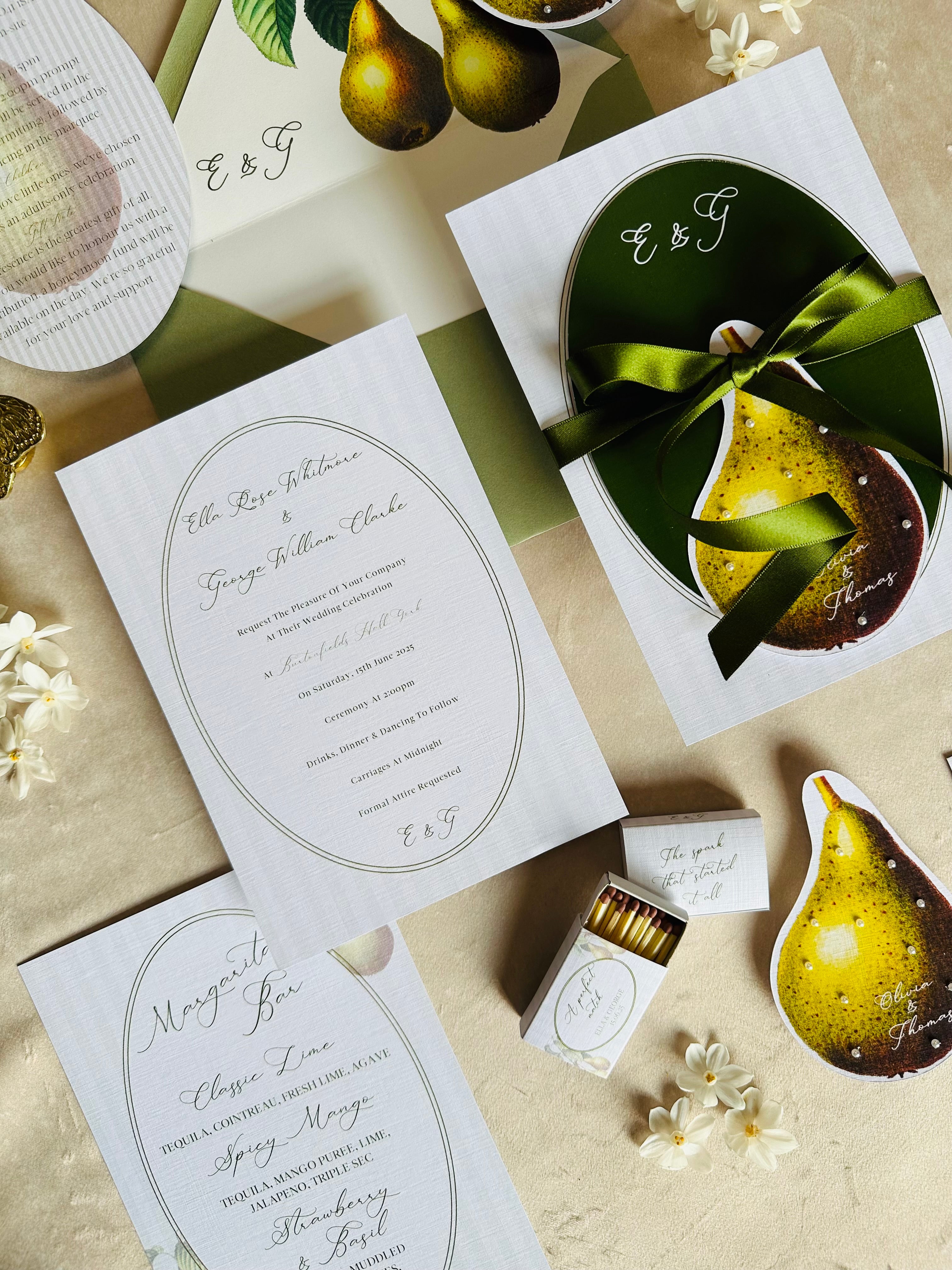 Ella Invitation ~ 1 card