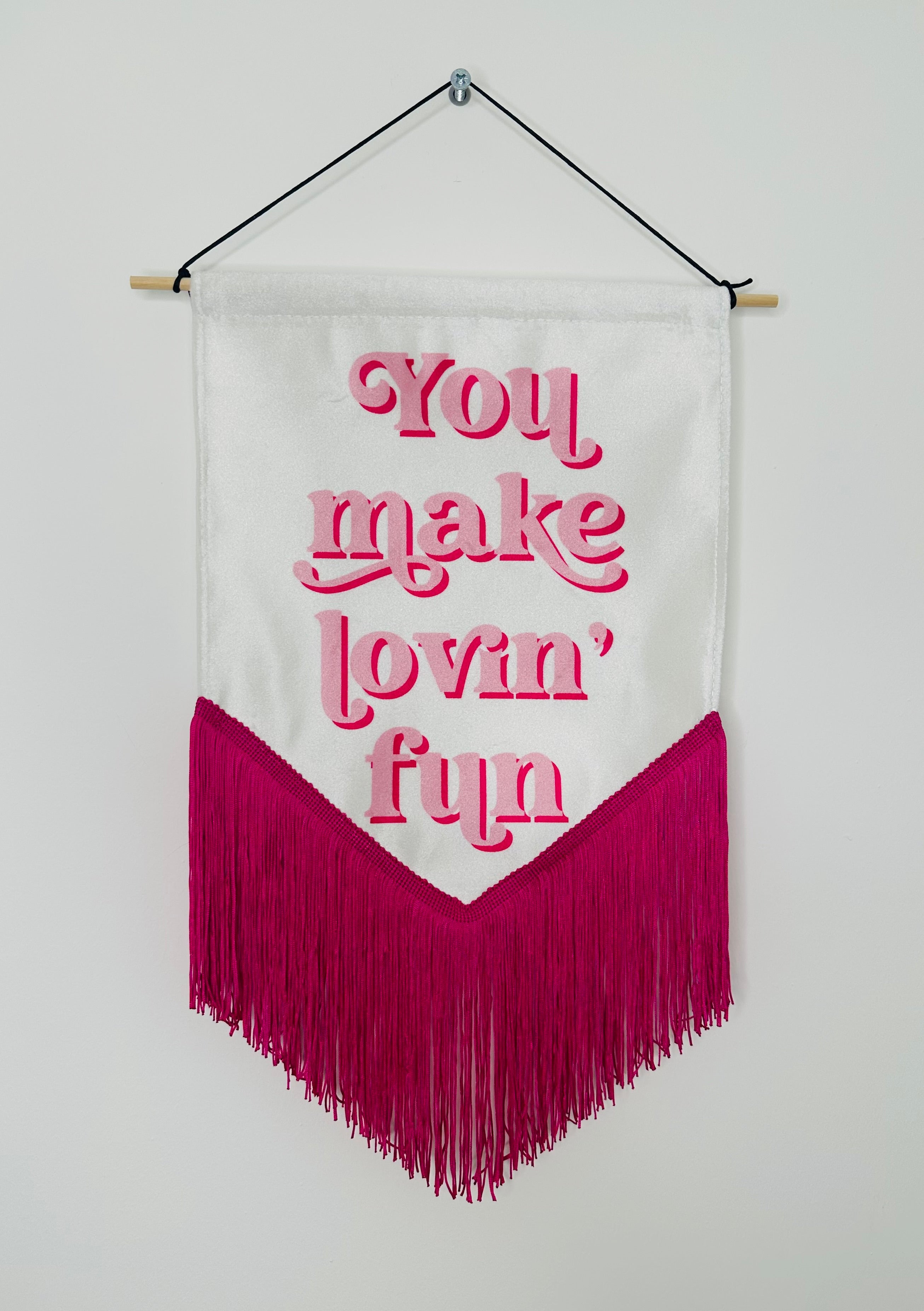 25cm x 30cm Velvet Banner Next Day Delivery