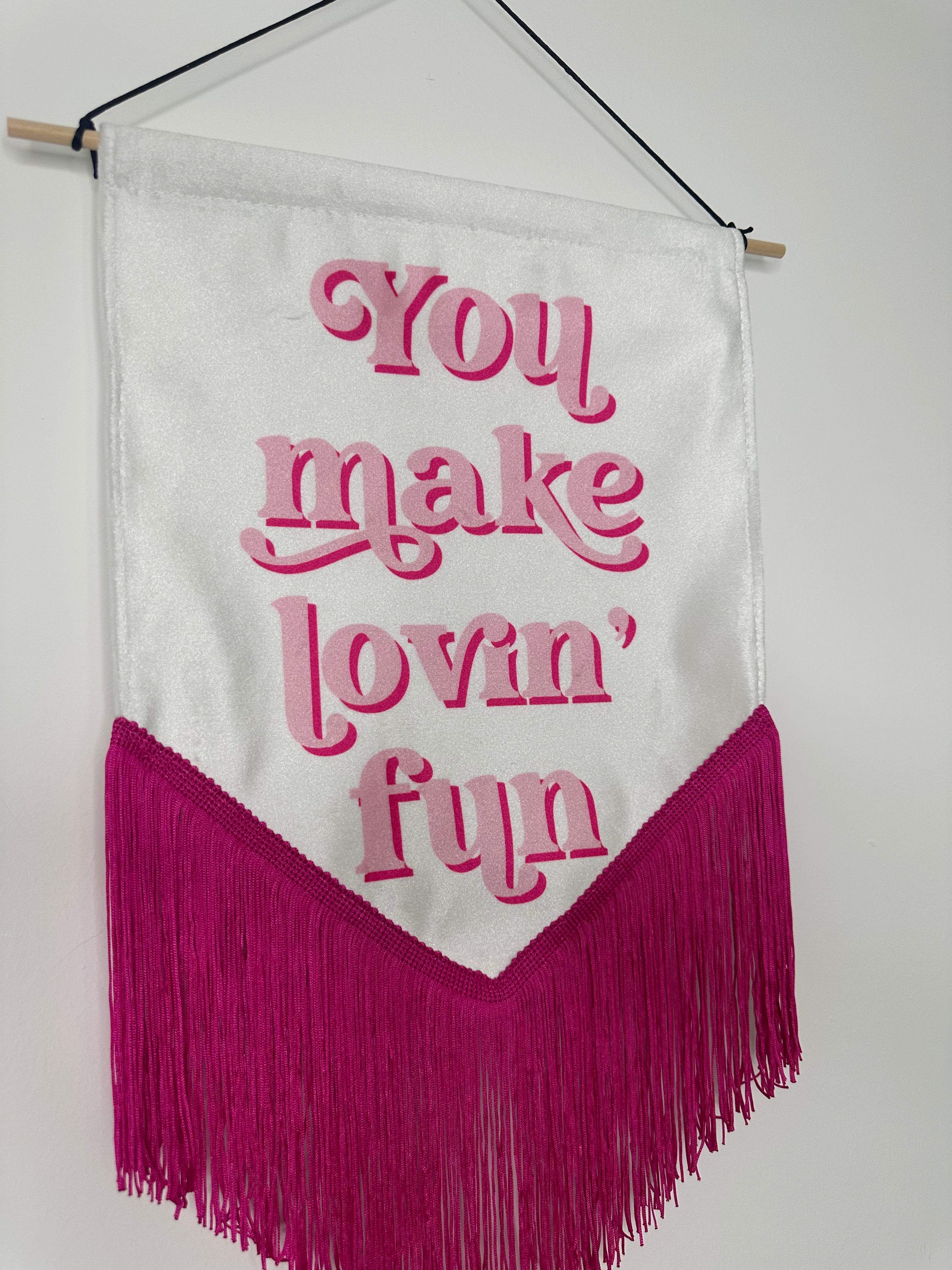 25cm x 30cm Velvet Banner Next Day Delivery