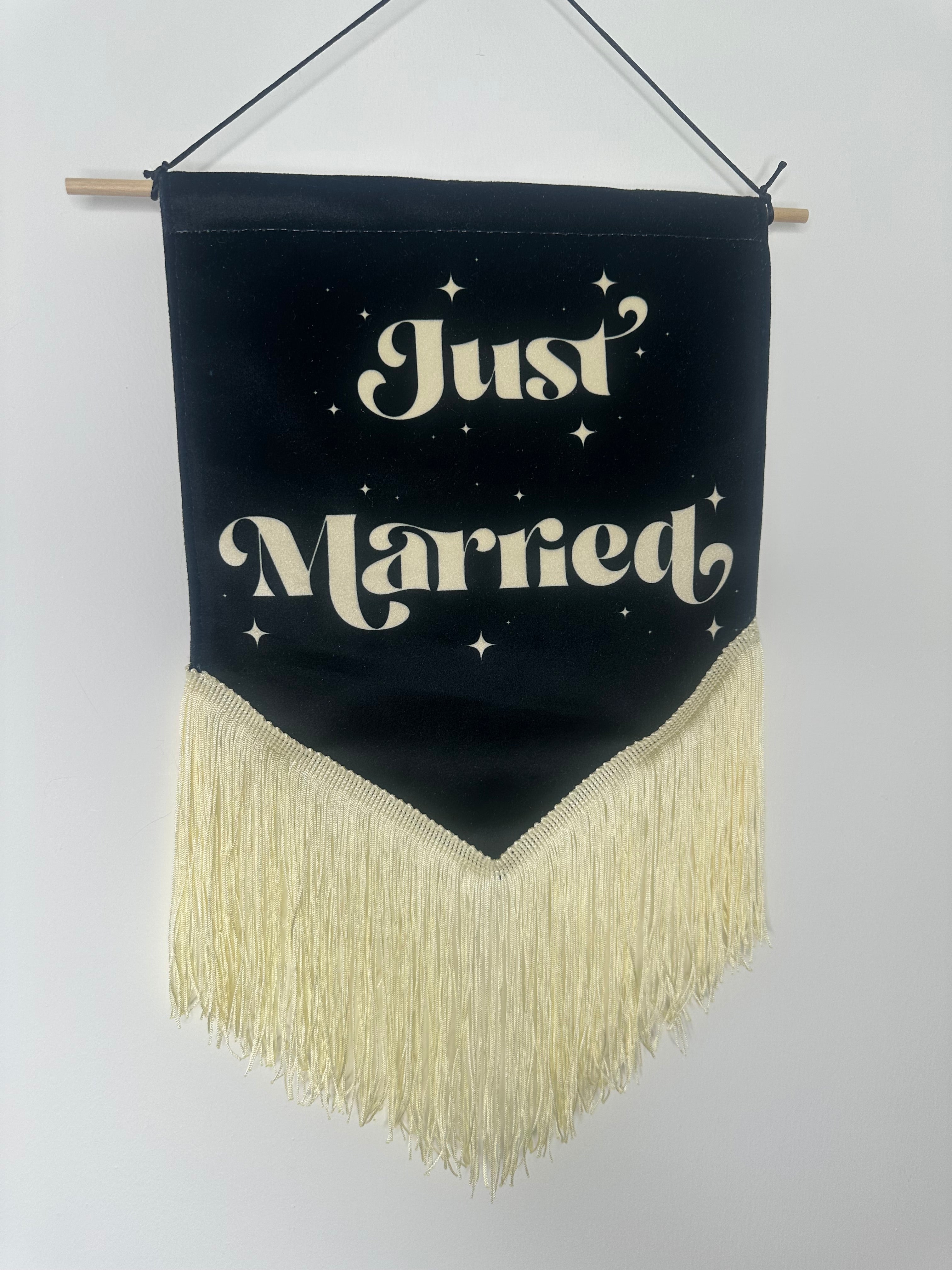 25cm x 30cm Velvet Banner Next Day Delivery