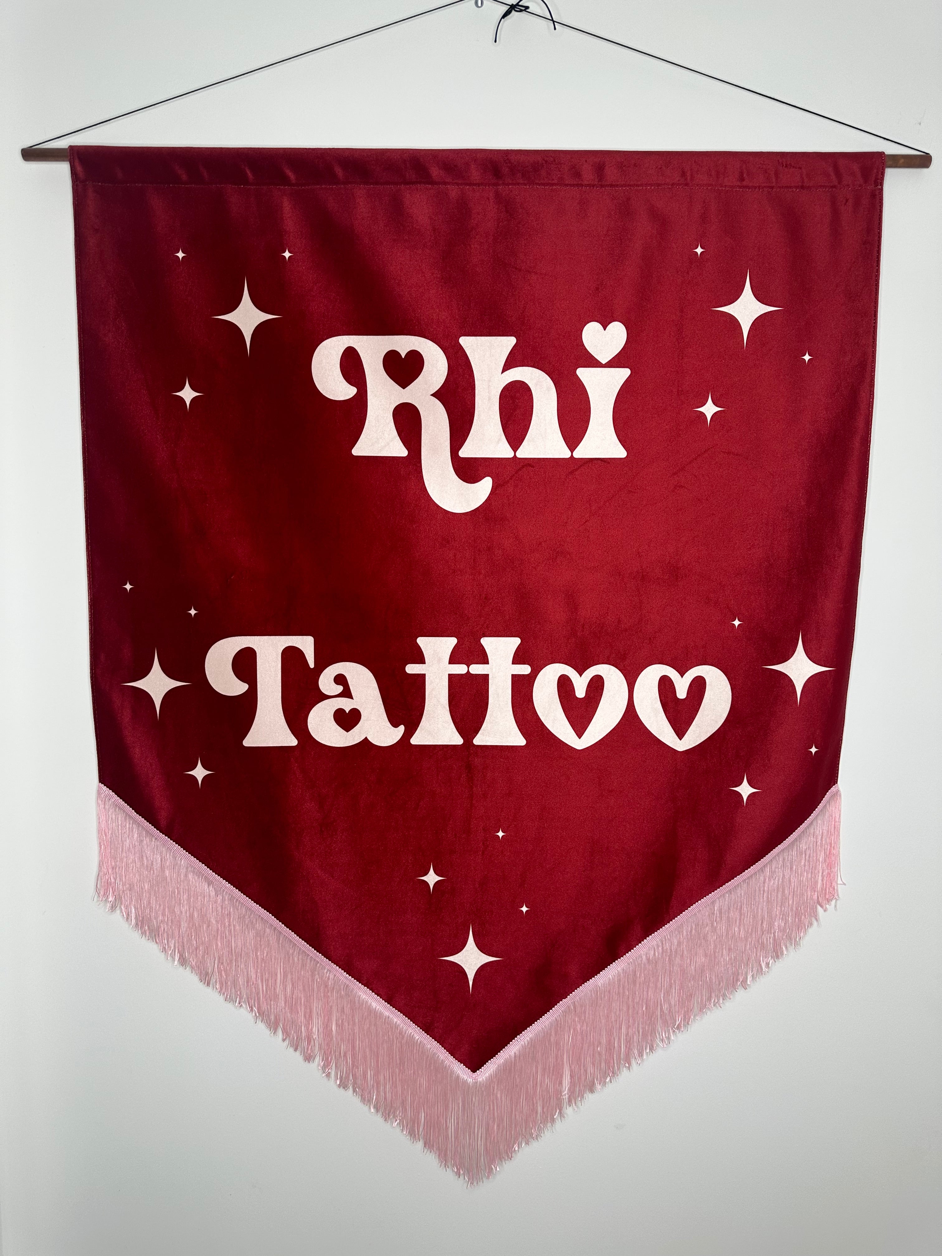 Tattoo Studio Tattoo Artist Velvet Business Banner