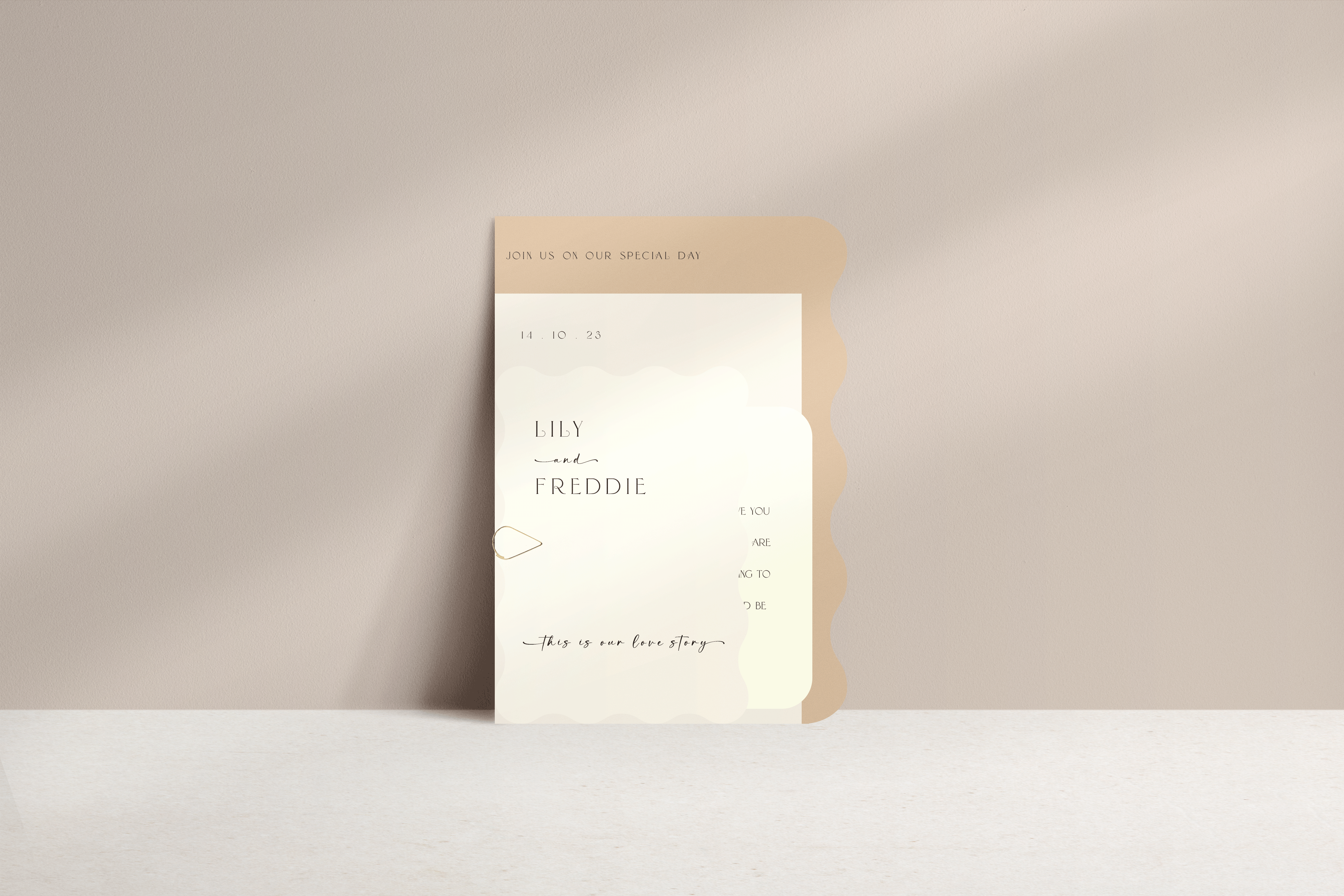 Lily Invitation