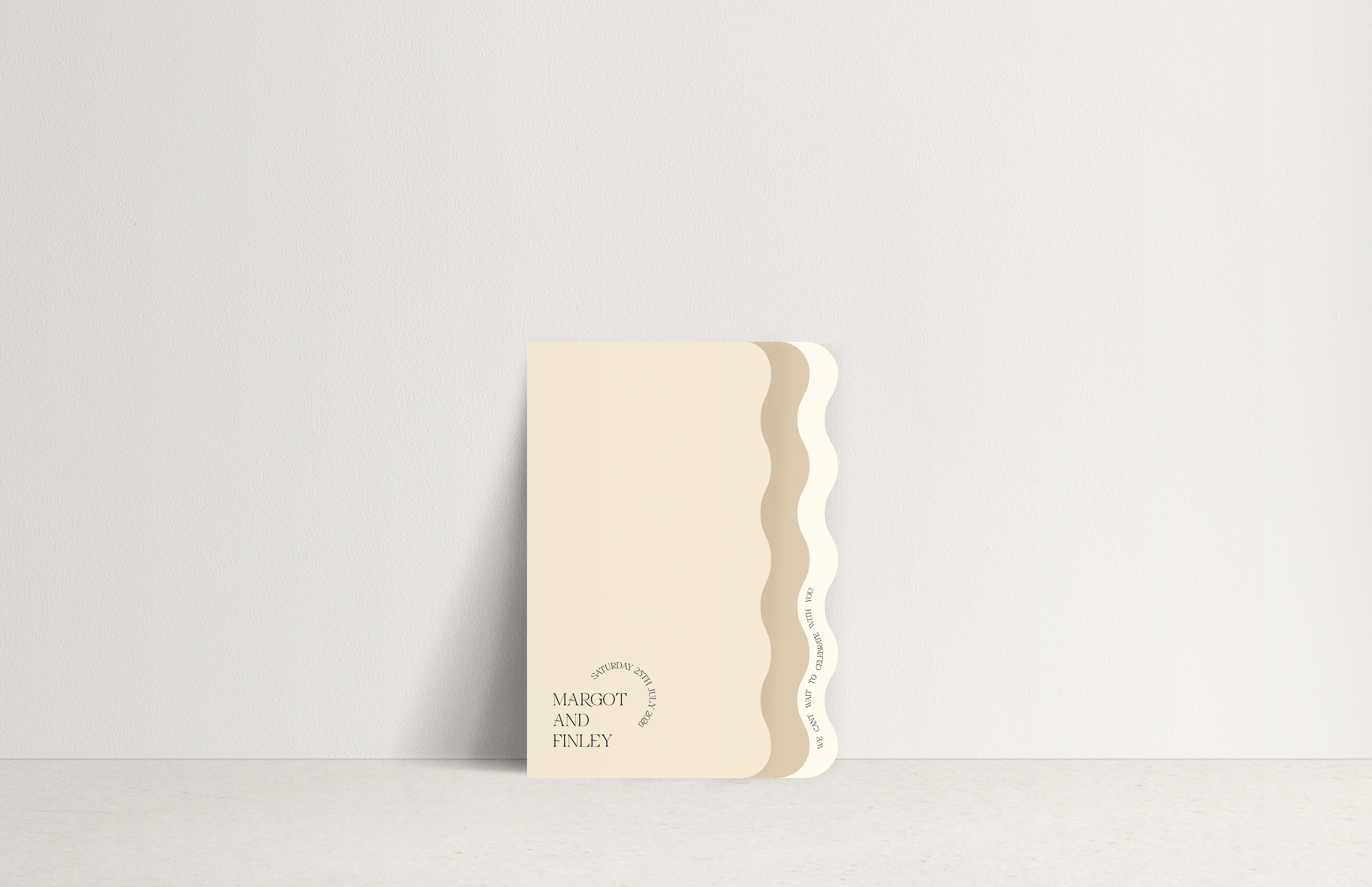 Margot Invitation - 3 card stacked