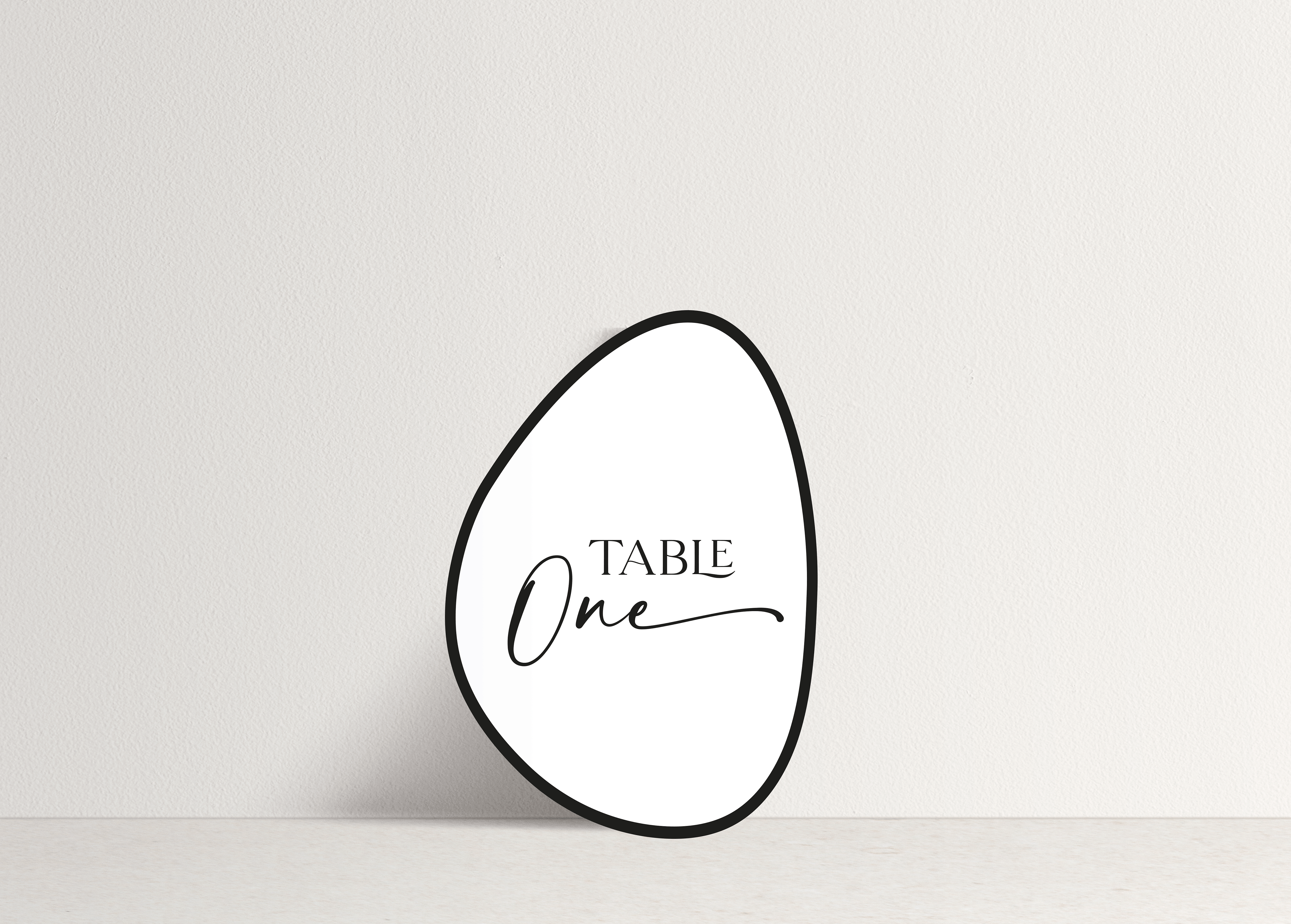 Mia Table Number