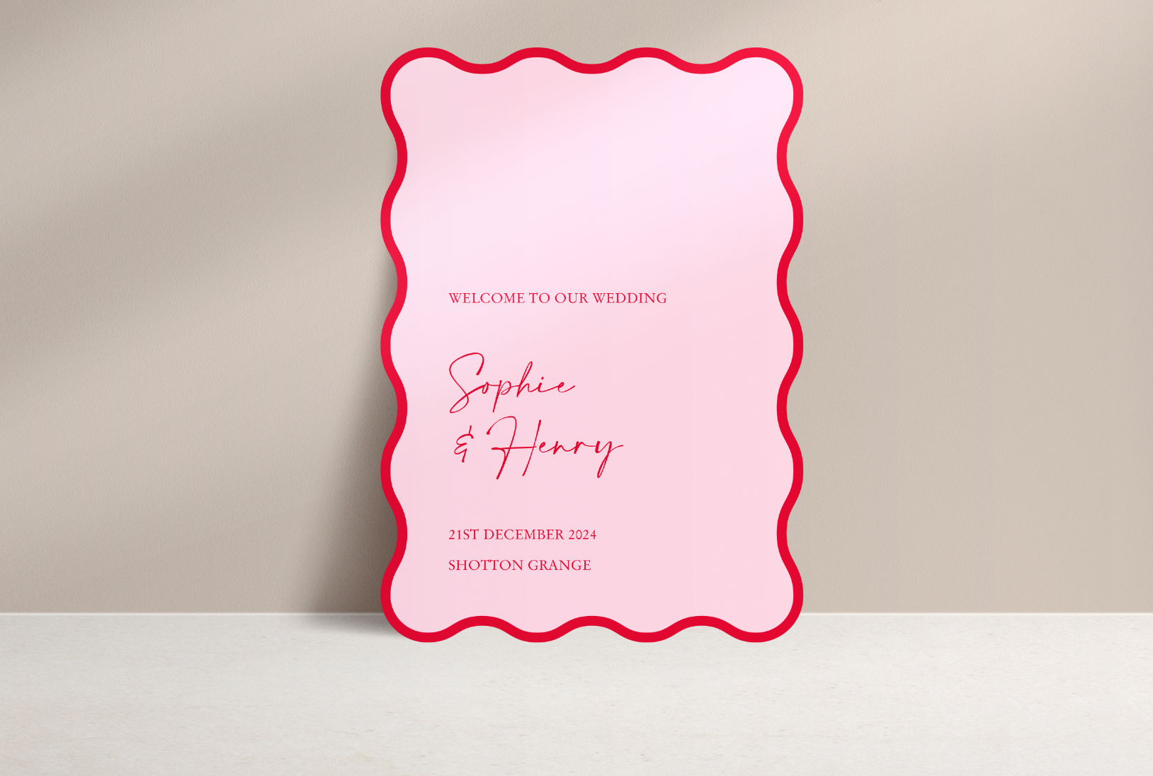 Sophie Welcome Sign