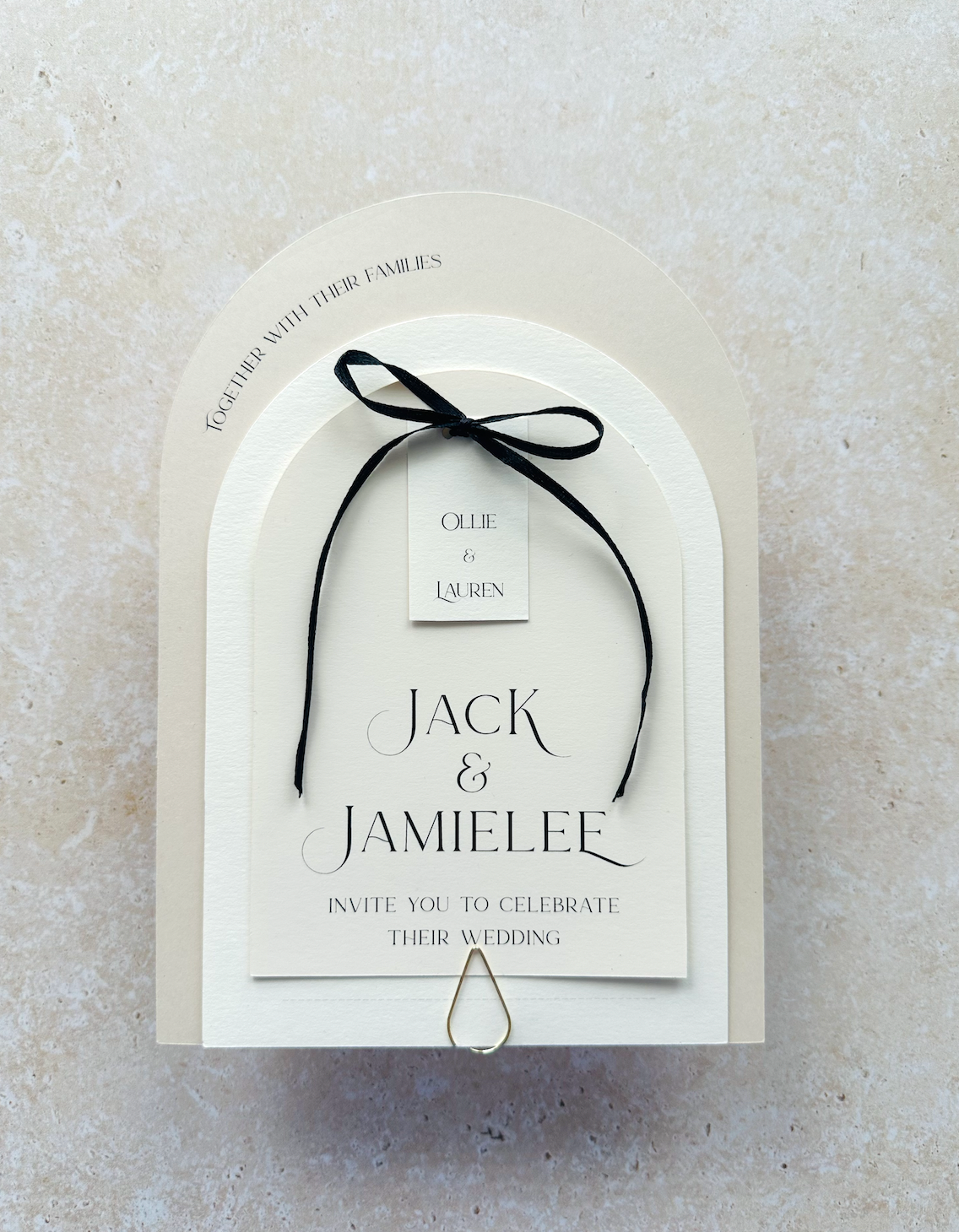 Harper Invitation 3 card