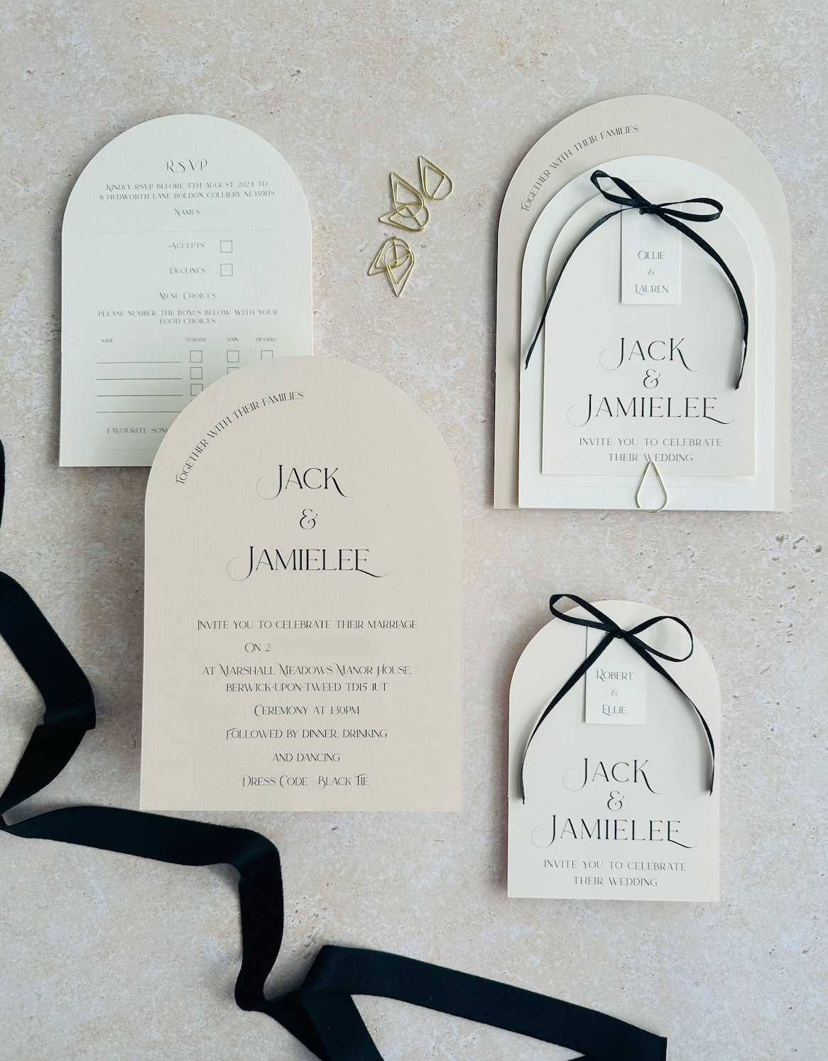 Harper Invitation 3 card