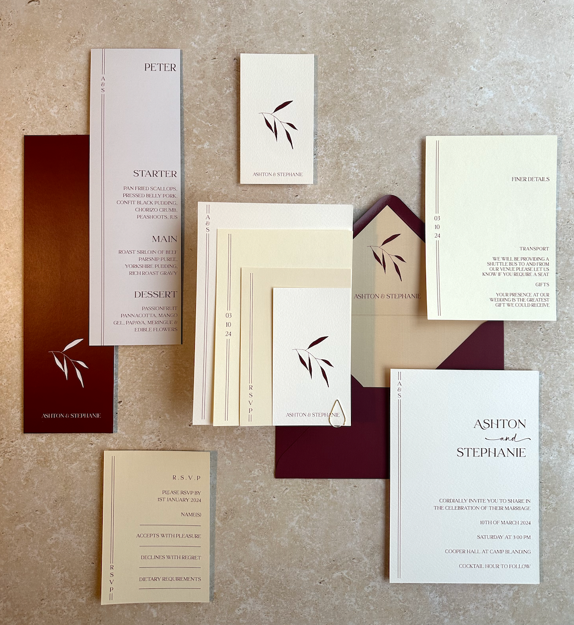 Evie Invitation