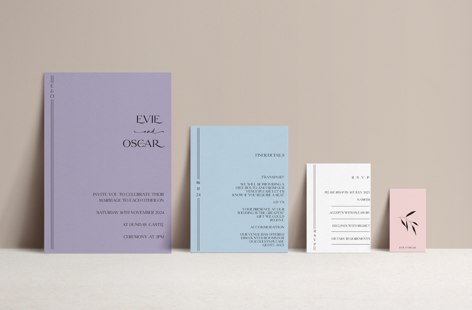 Evie Invitation