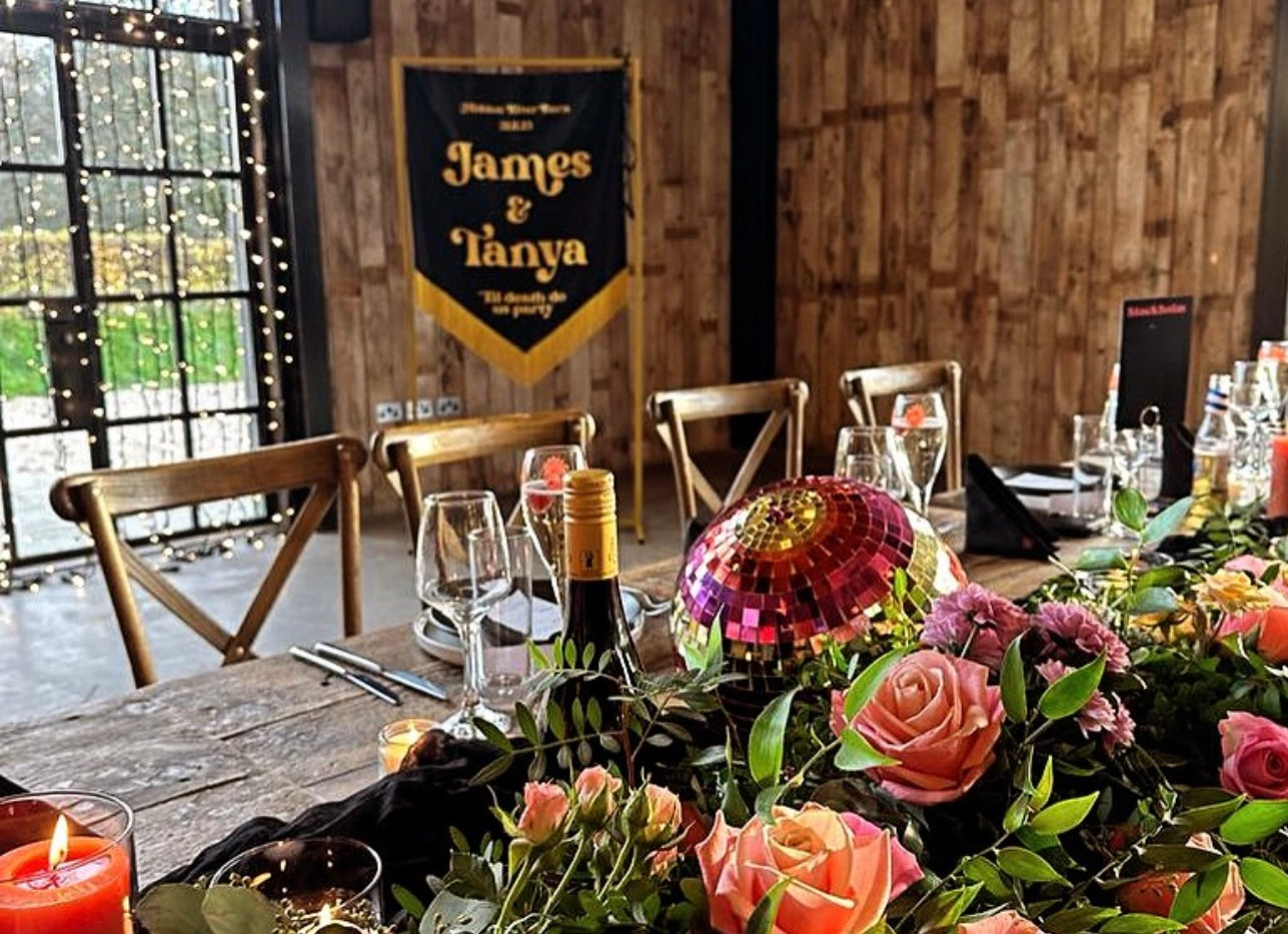 Wedding Banner, Wedding Banners, Velvet Wedding Banner, Custom Wedding Banner, Wedding Signage, Wedding Sign, Party Banner, Tattoo Banner, Tattoo Shop Banner, Small Business Banner, Small Business Signage