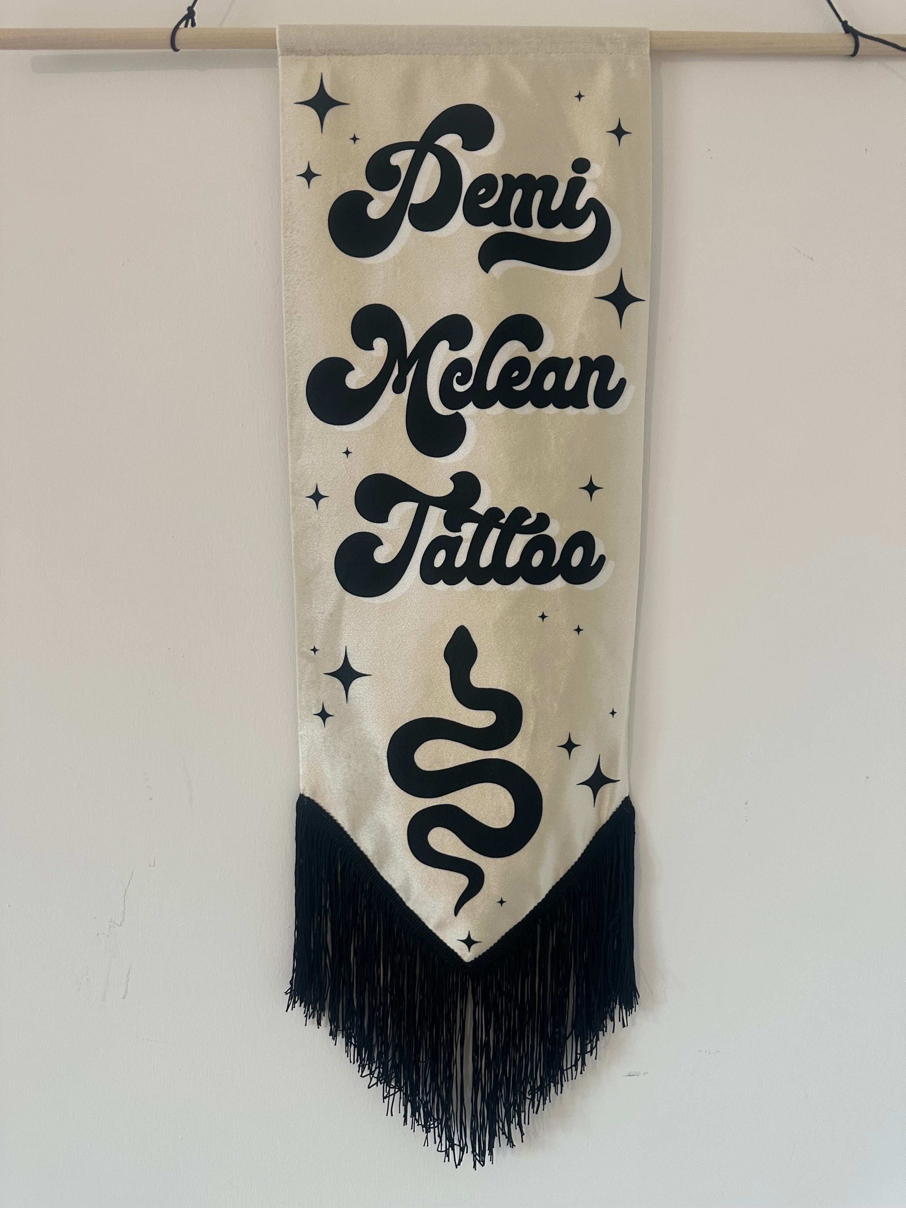 Wedding Velvet Banner (25cm x 60cm) Small
