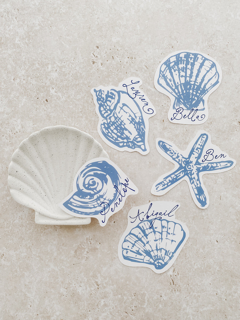 Seashell Place Card