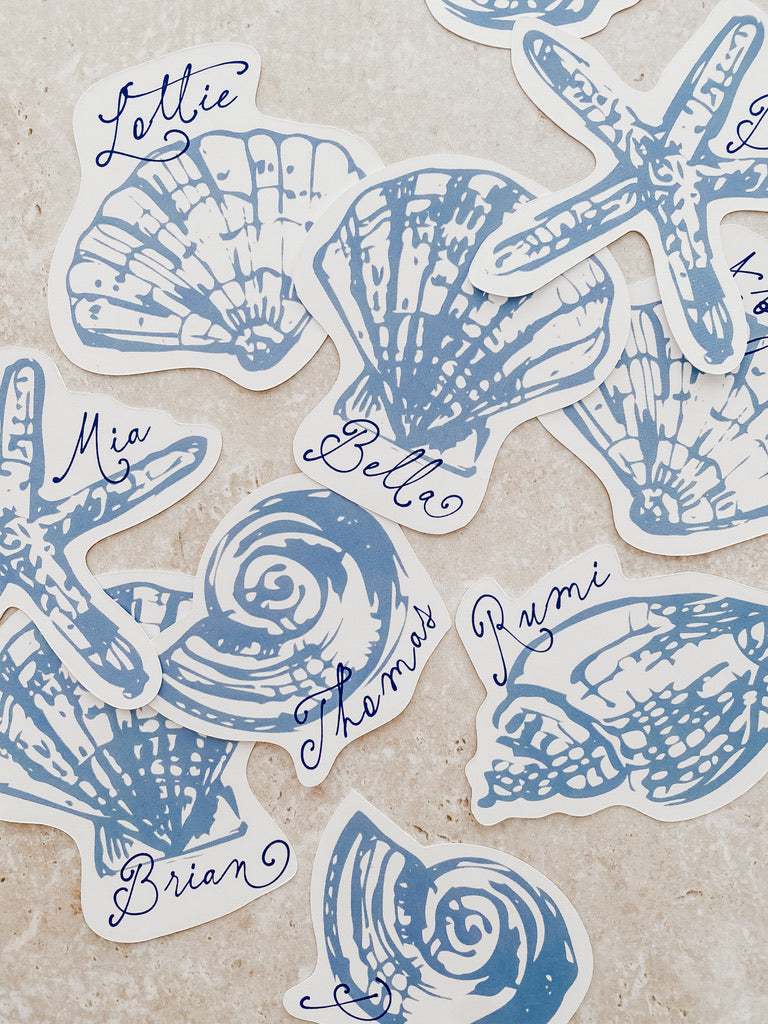 Seashell Place Card