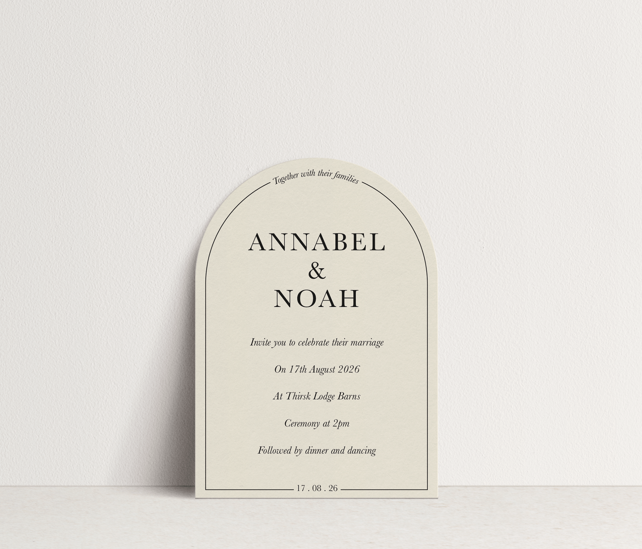 Annabel Invitation ~ 1 card