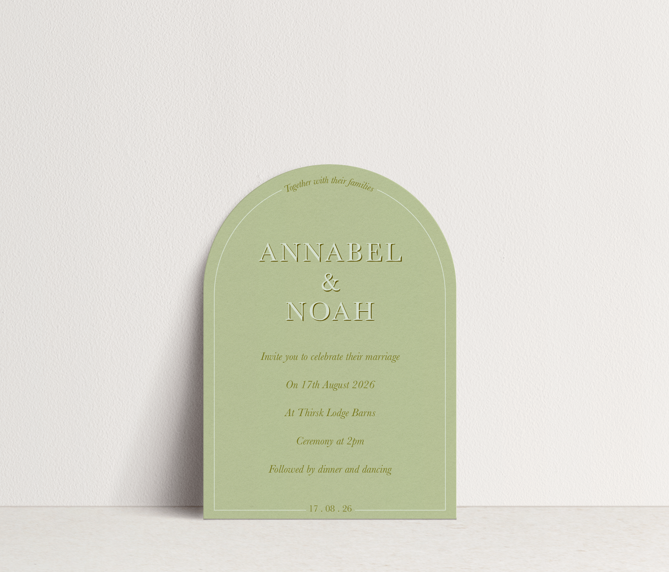 Annabel Invitation ~ 1 card