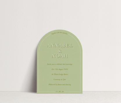 Annabel Invitation ~ 1 card