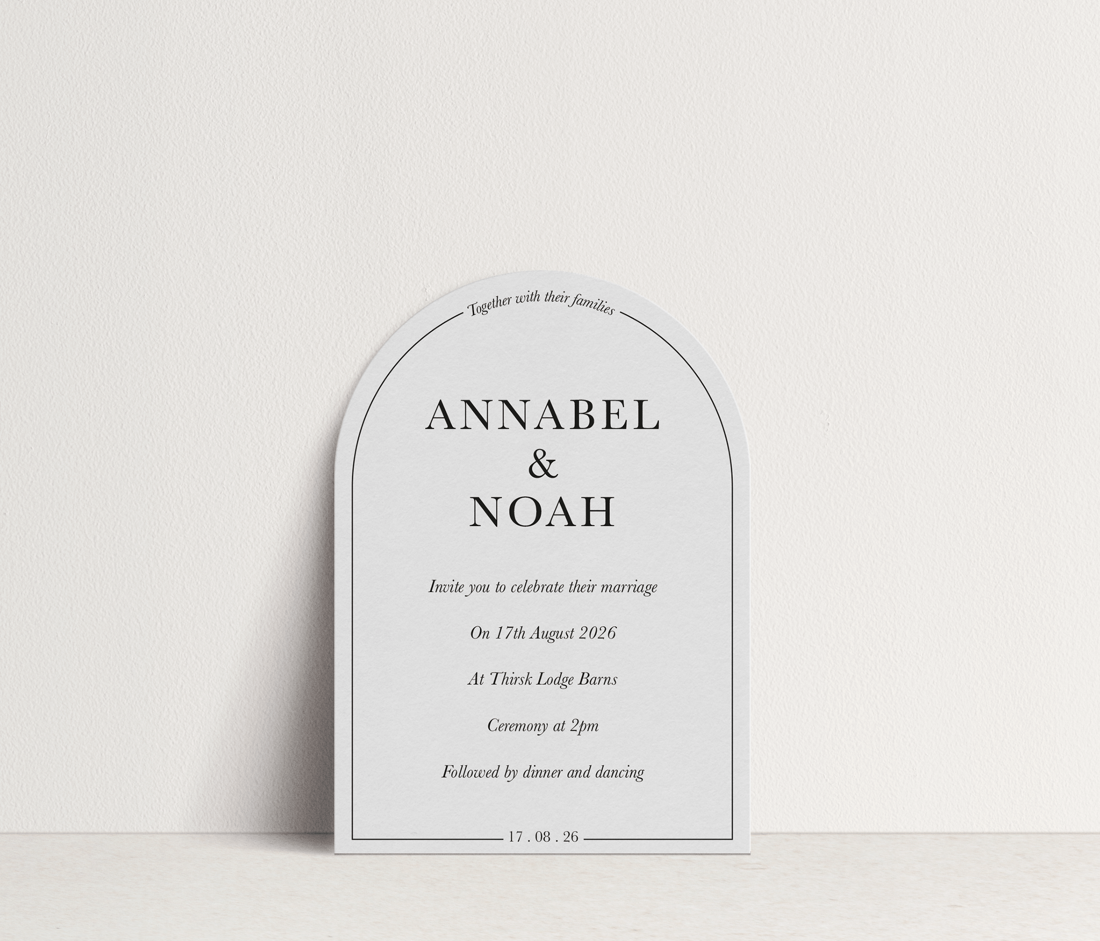 Annabel Invitation ~ 1 card