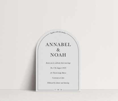 Annabel Invitation ~ 1 card