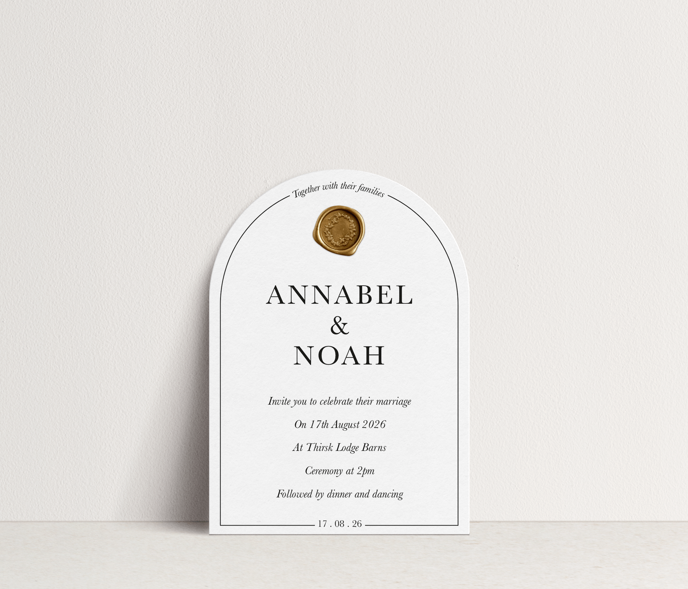 Annabel Invitation ~ 1 card