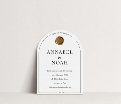Annabel Invitation ~ 1 card