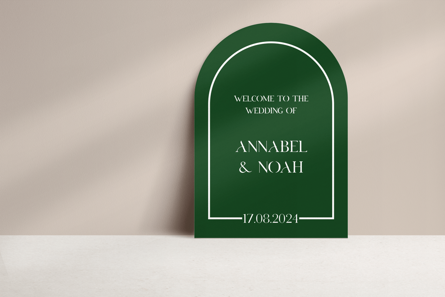 Annabel Welcome Sign