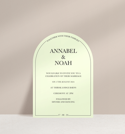 Annabel Invitation