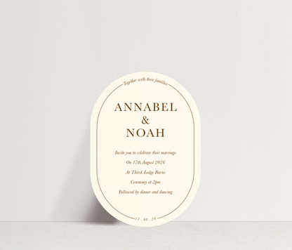 Annabel Invitation ~ 1 card