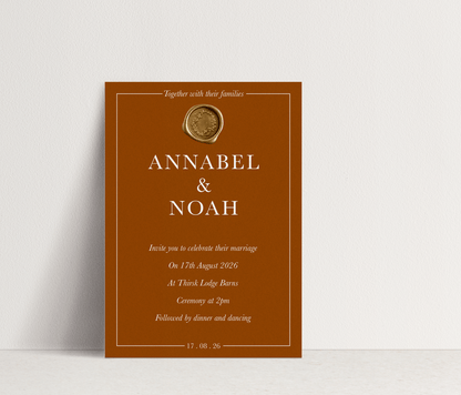 Annabel Invitation ~ 1 card