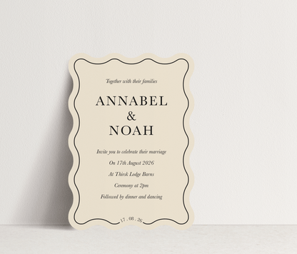 Annabel Invitation ~ 1 card