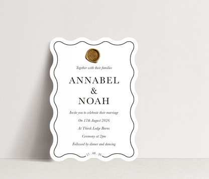 Annabel Invitation ~ 1 card