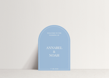 Annabel Welcome Sign